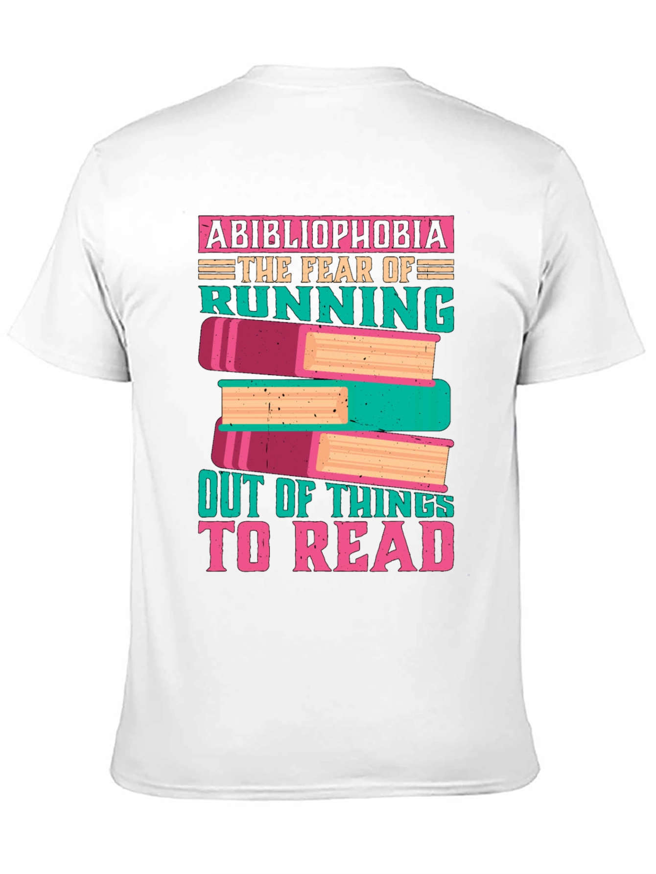 Abibliophobia Funny Book Lover T-Shirt