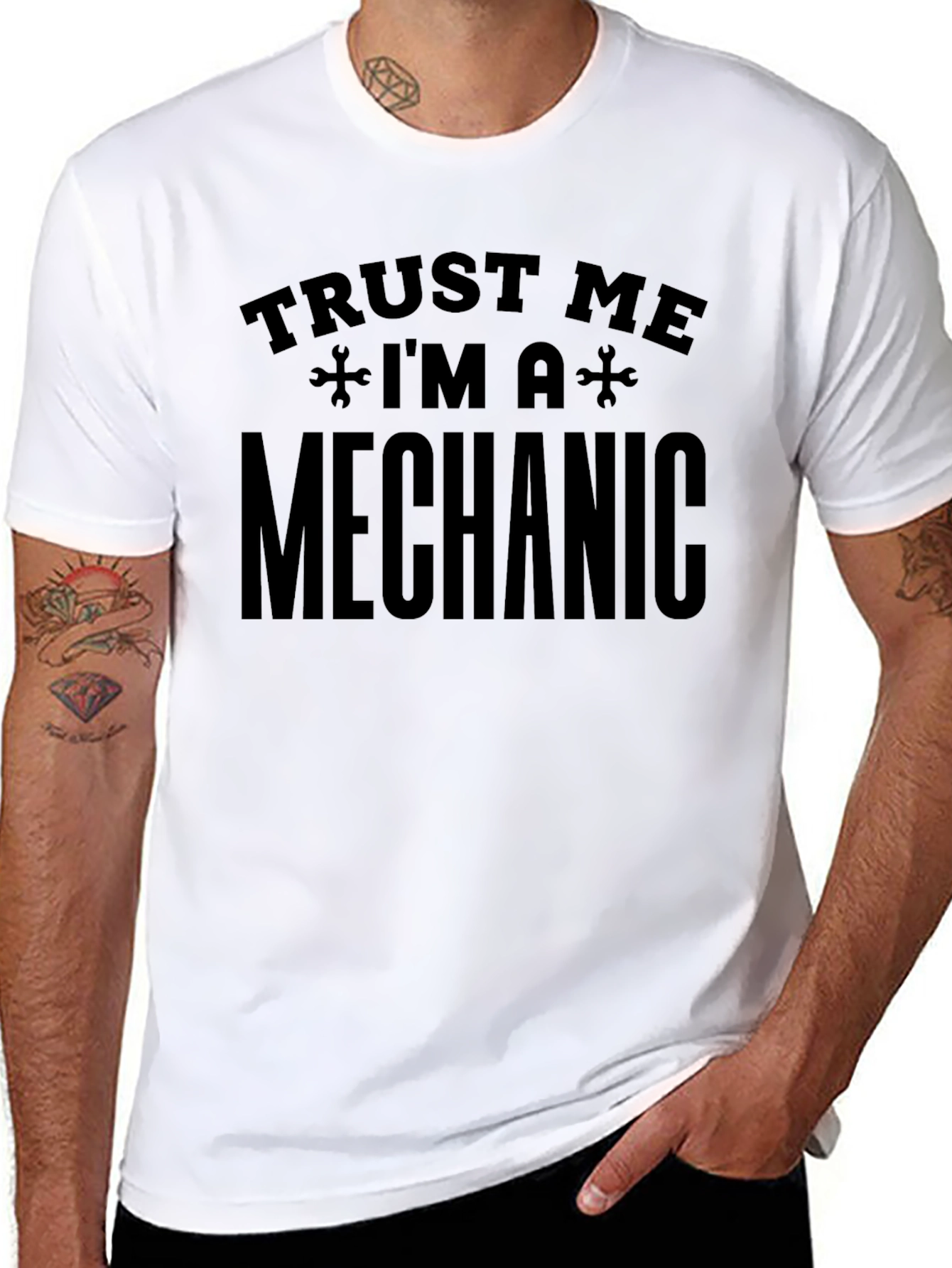 Trust Me Im A Mechanic T-Shirt Funny Gift