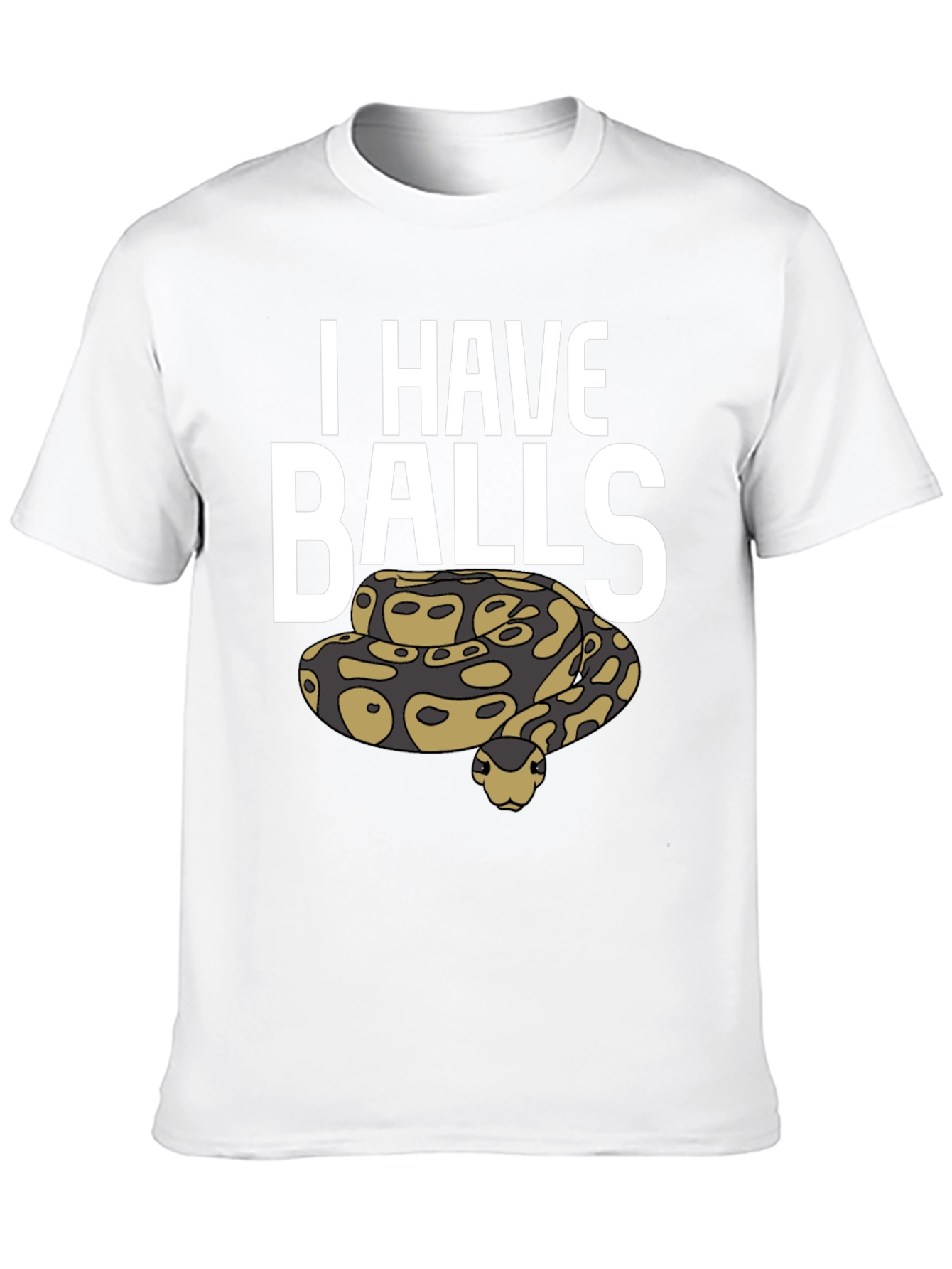I Have Balls Python Graphic T-Shirt