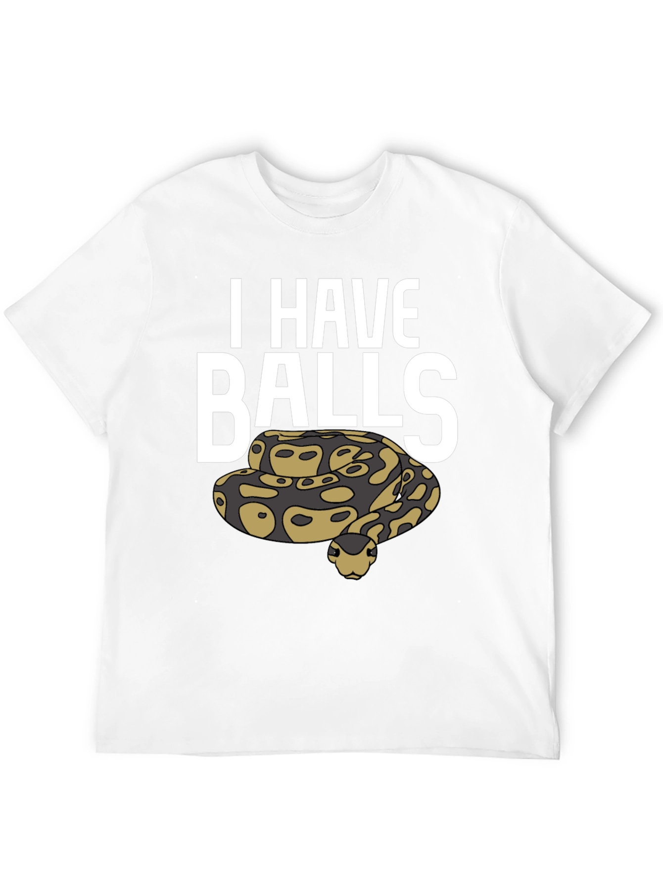 I Have Balls Python Graphic T-Shirt