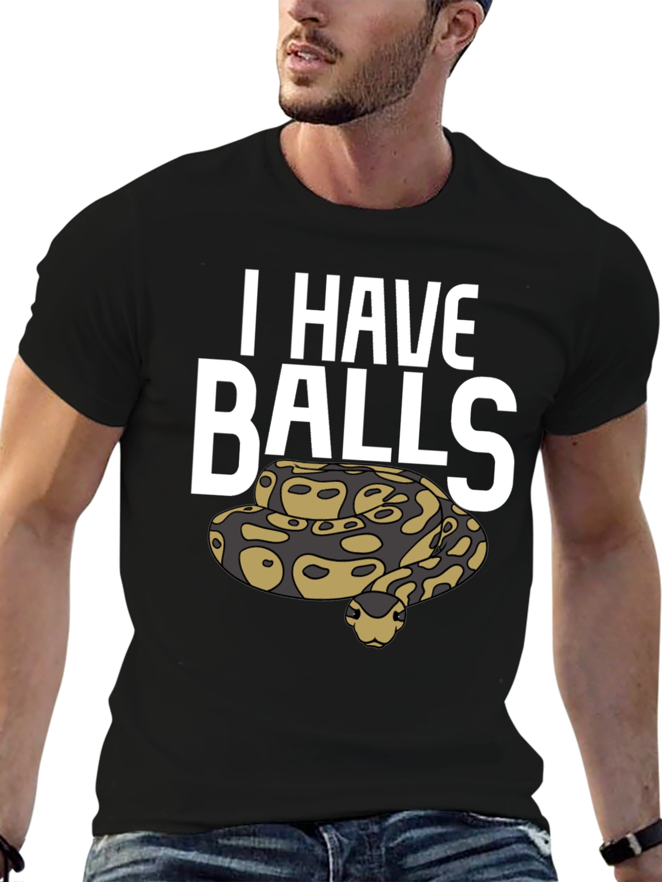 I Have Balls Python Graphic T-Shirt