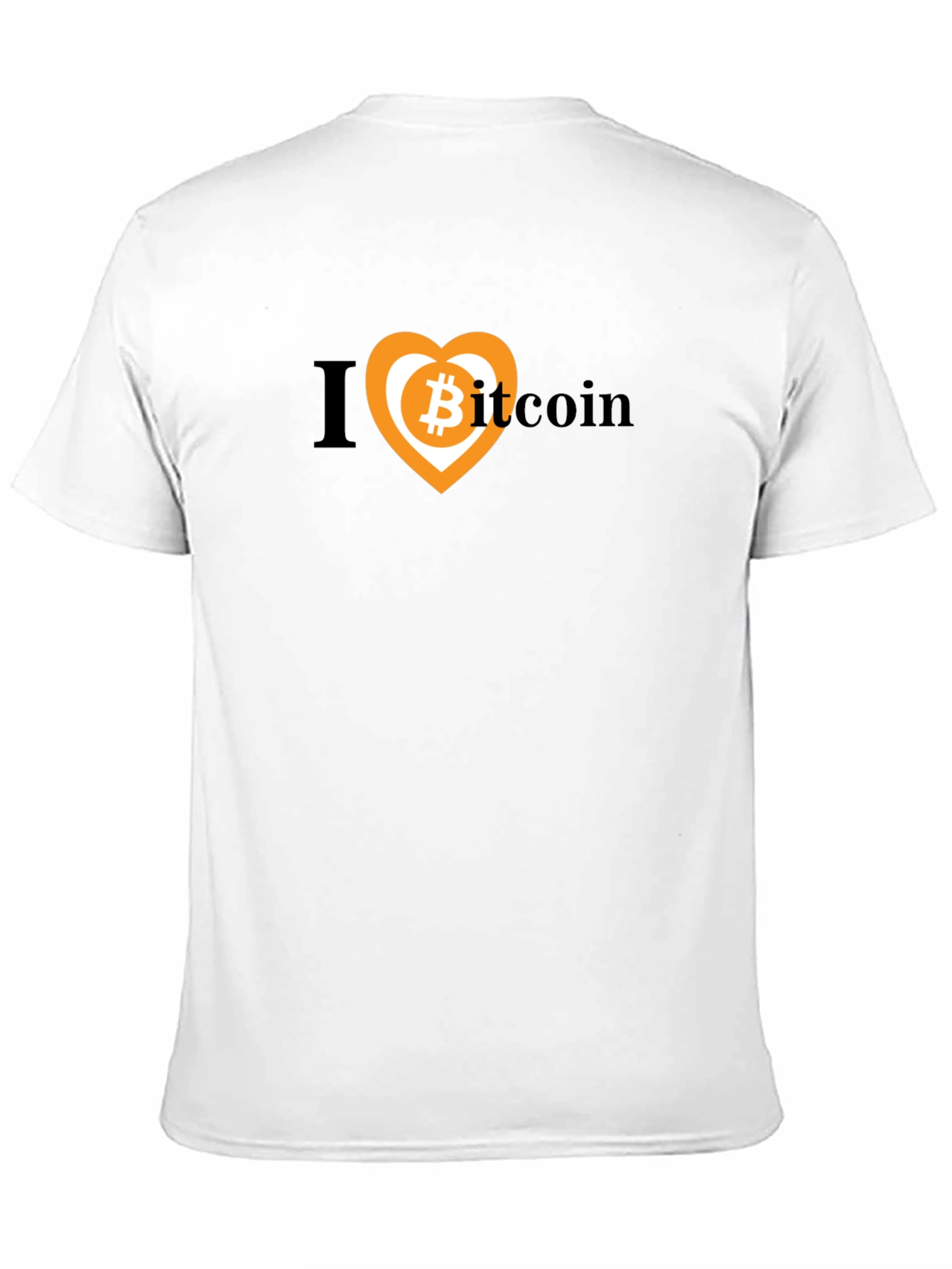 I Heart Bitcoin T-Shirt - Crypto Lover Tee