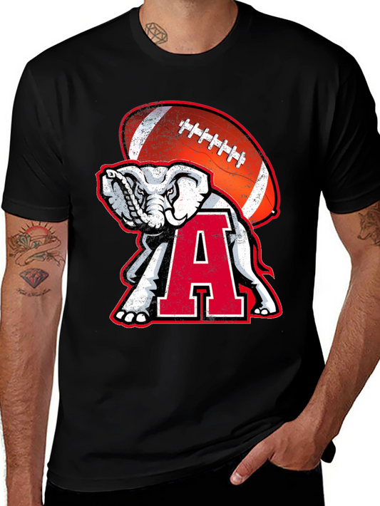 Alabama Elephant Football T-Shirt