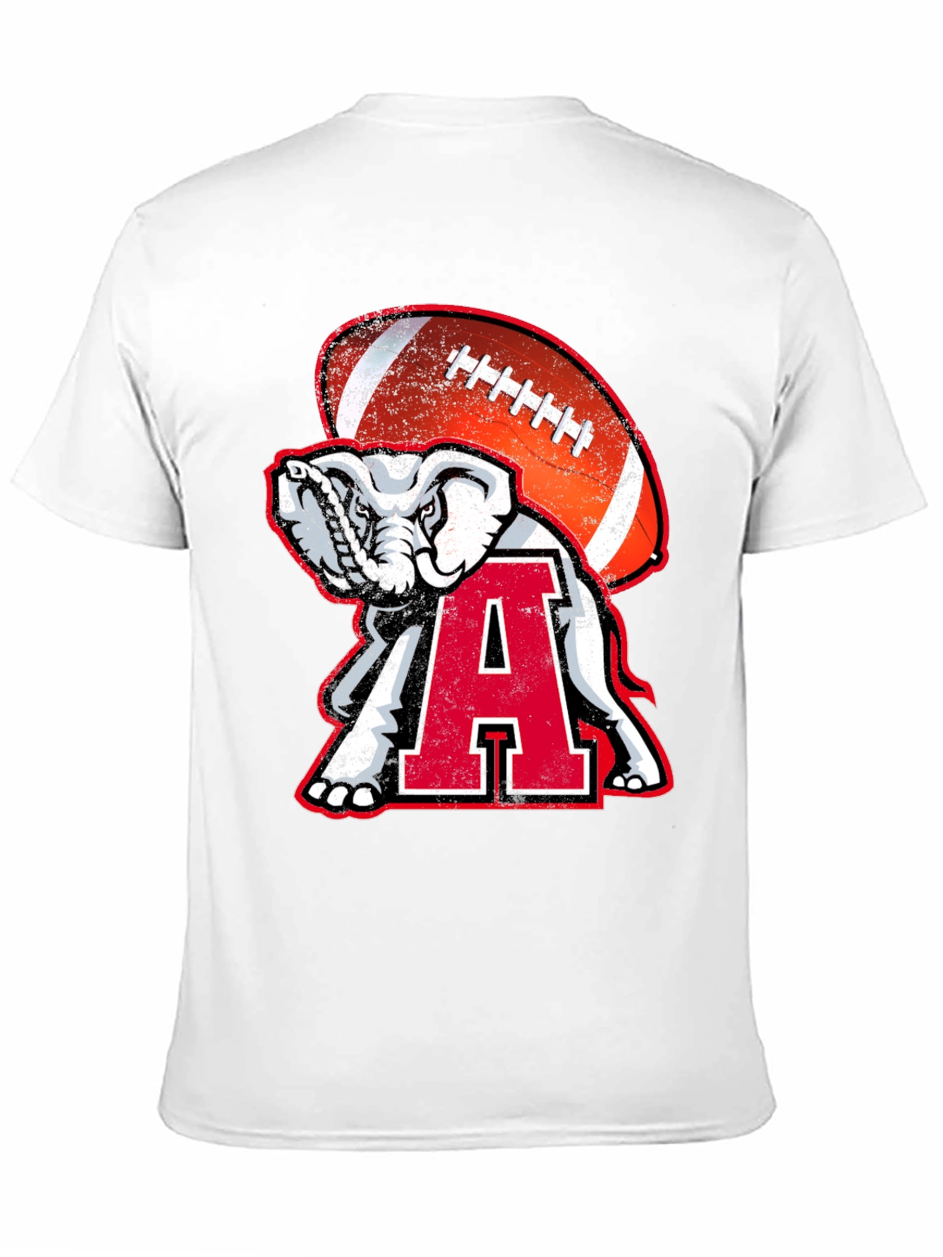 Alabama Elephant Football T-Shirt