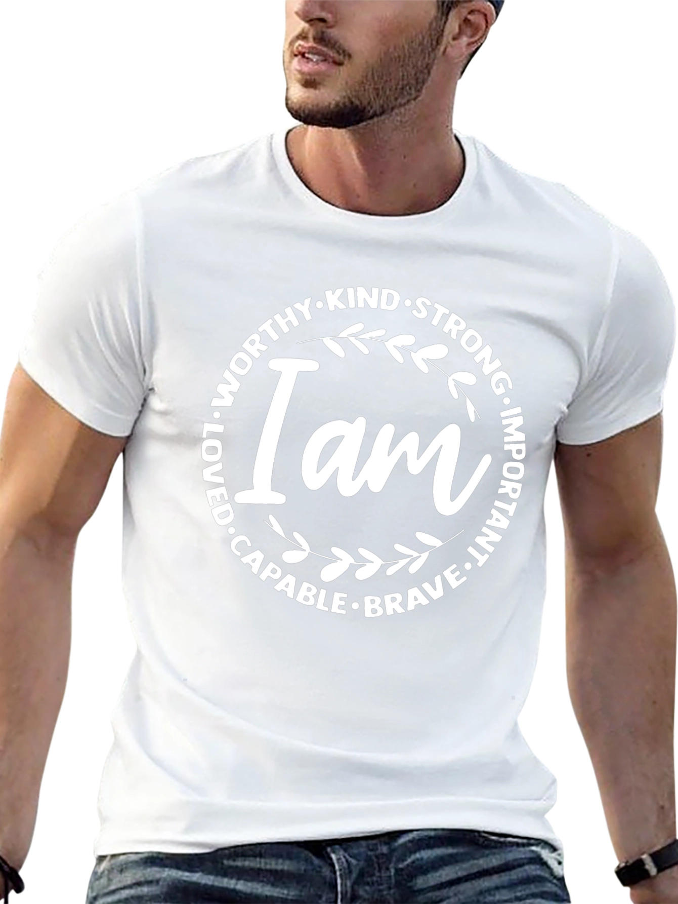 Inspirational I Am Graphic T-Shirt