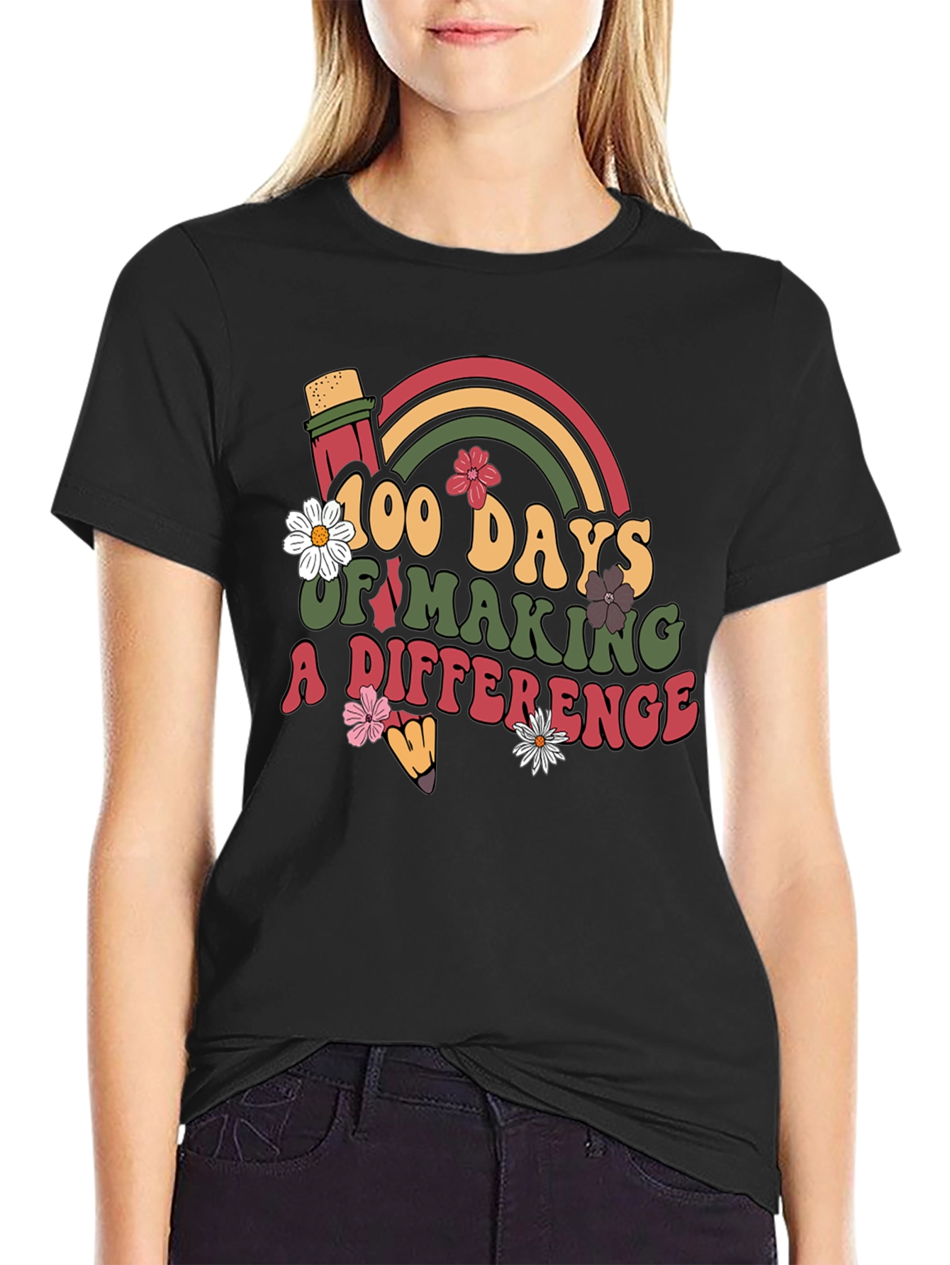 100 Days of Making a Difference T-Shirt