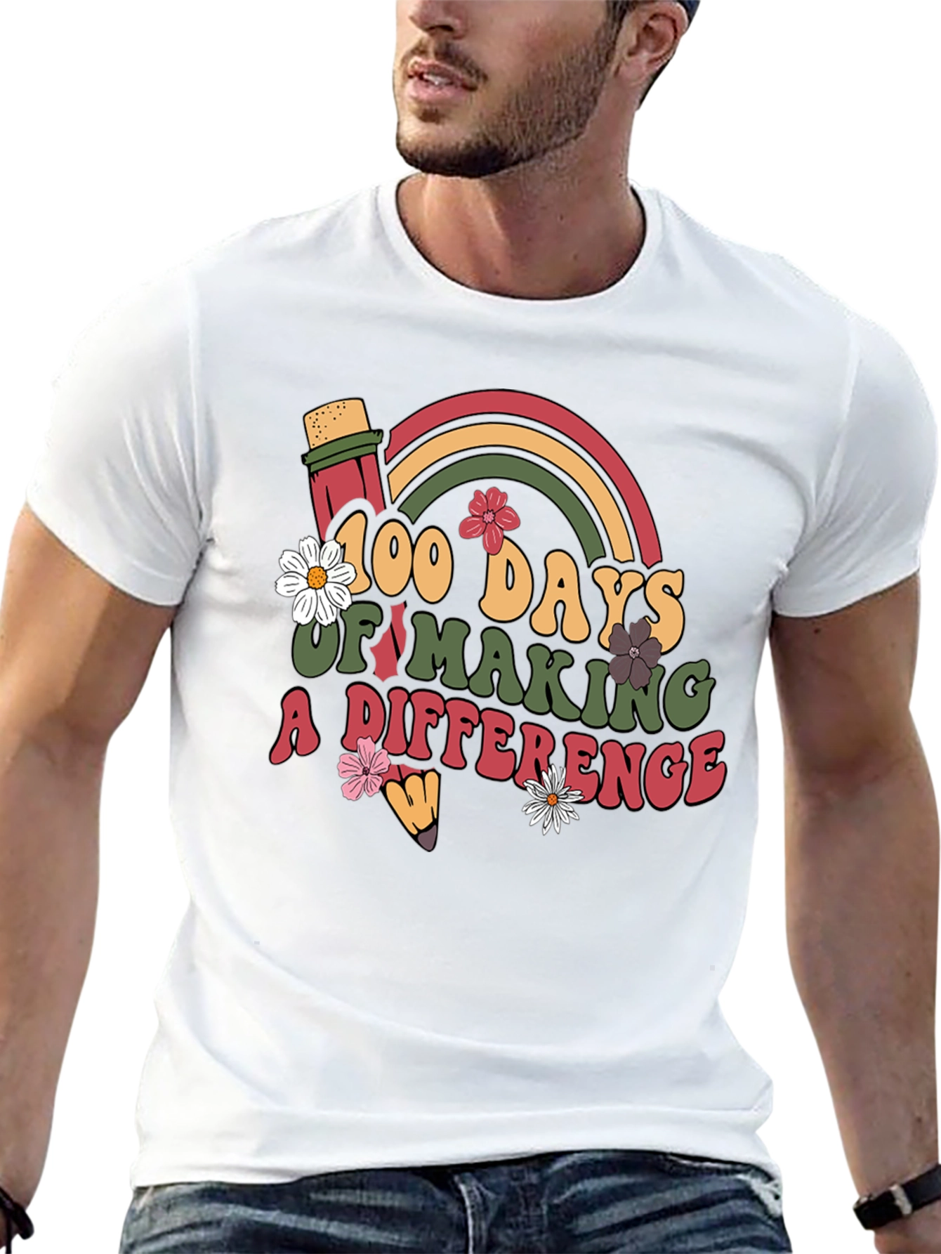100 Days of Making a Difference T-Shirt