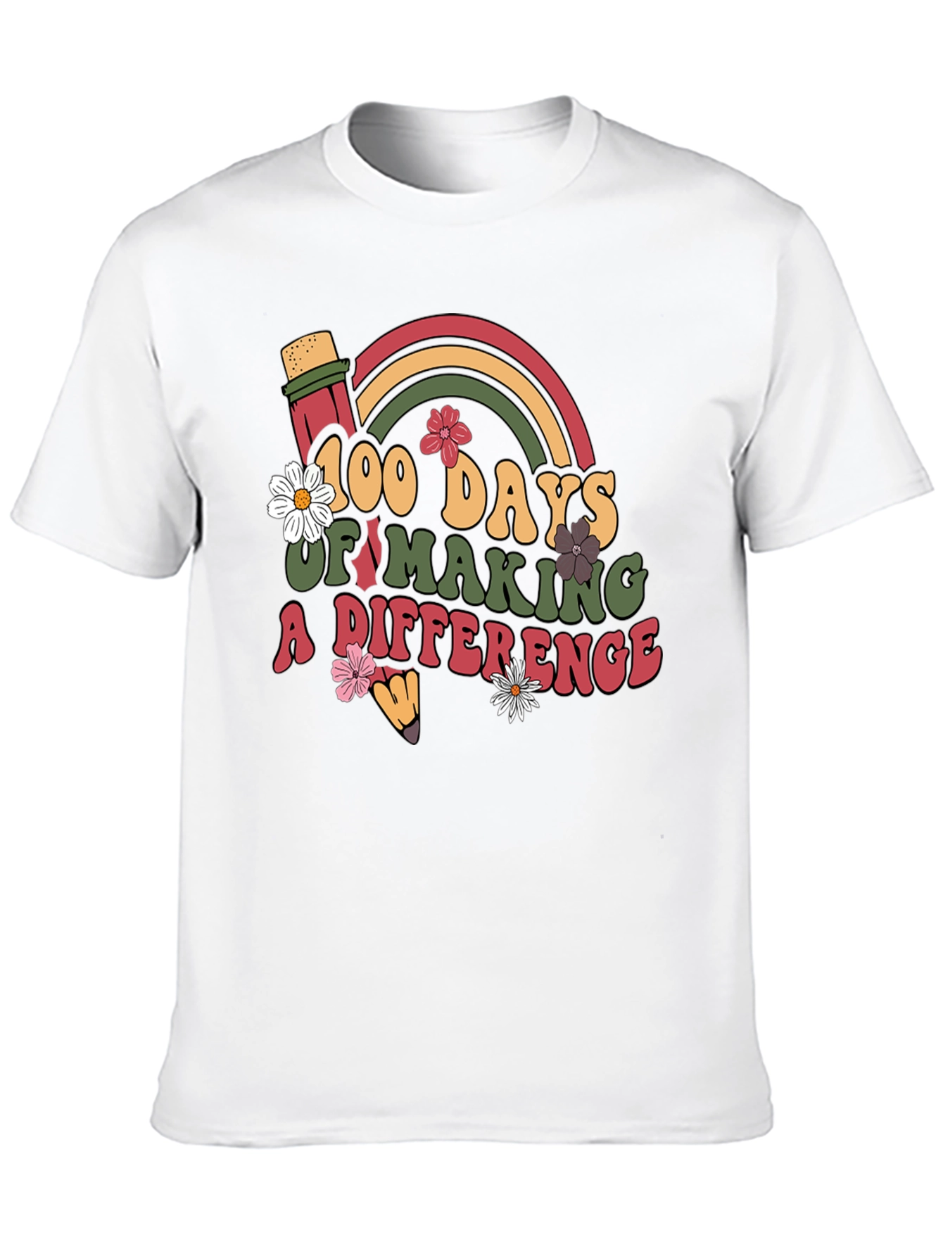 100 Days of Making a Difference T-Shirt