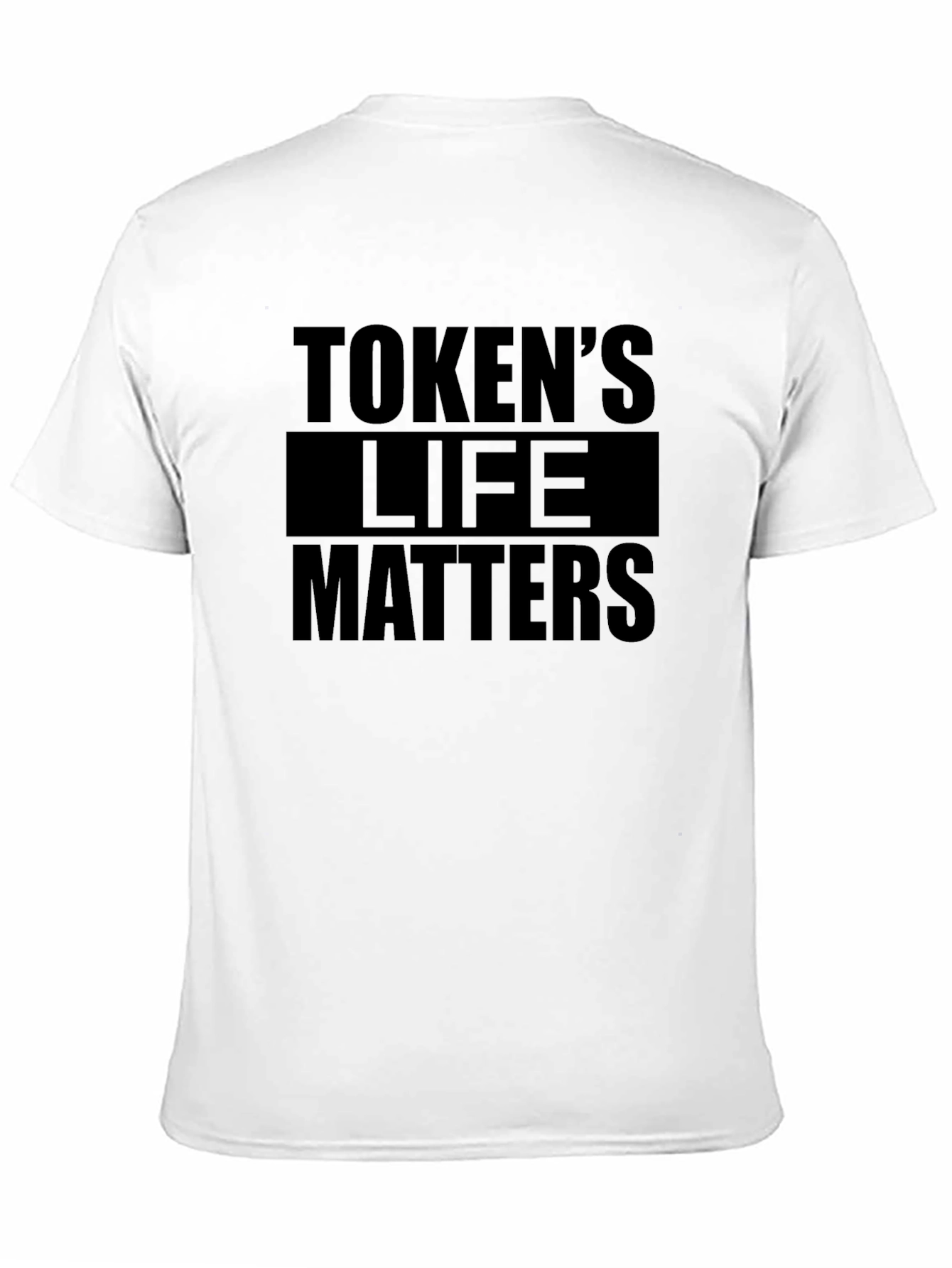 Tokens Life Matters Black T-Shirt