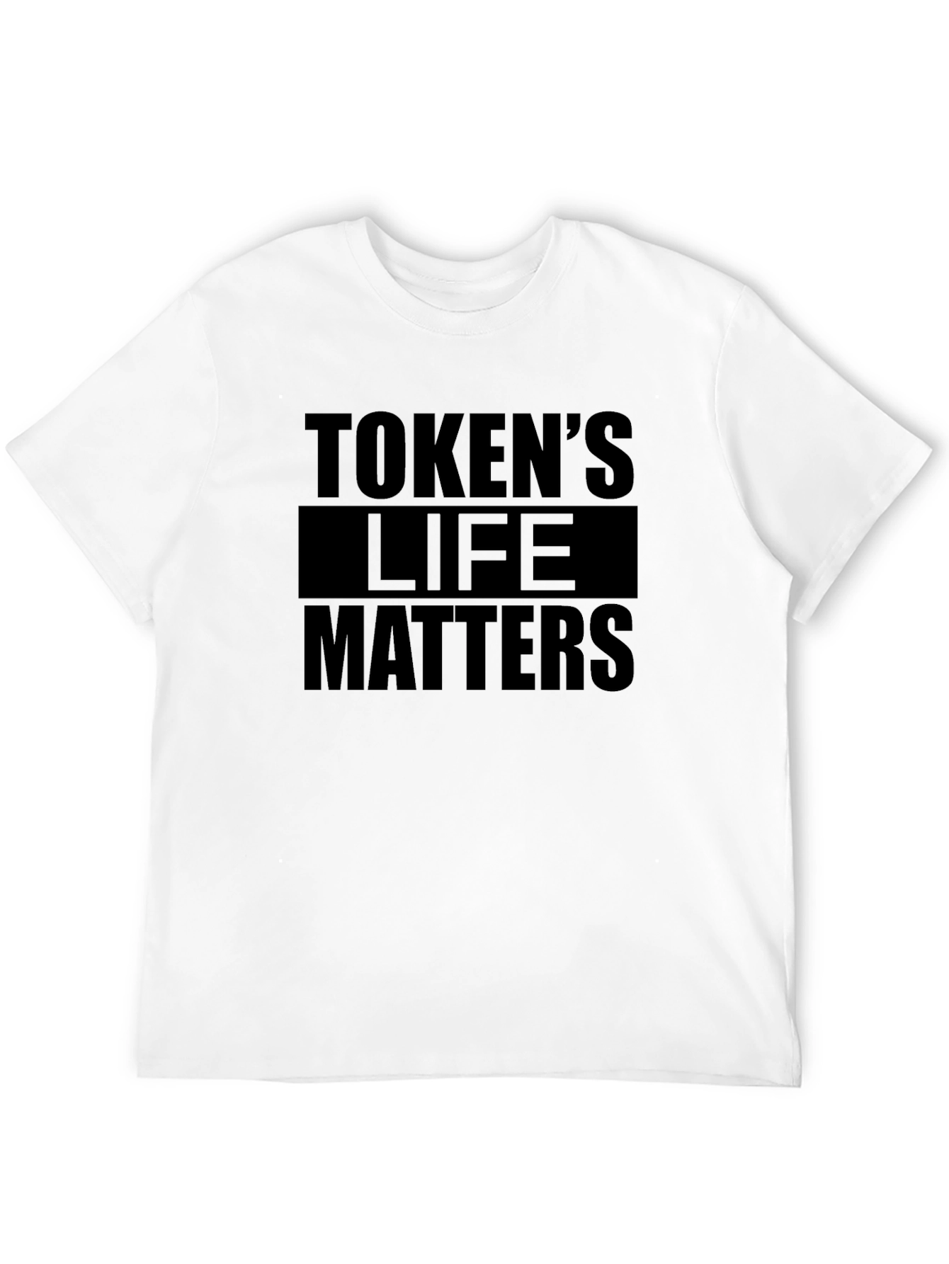 Tokens Life Matters Black T-Shirt