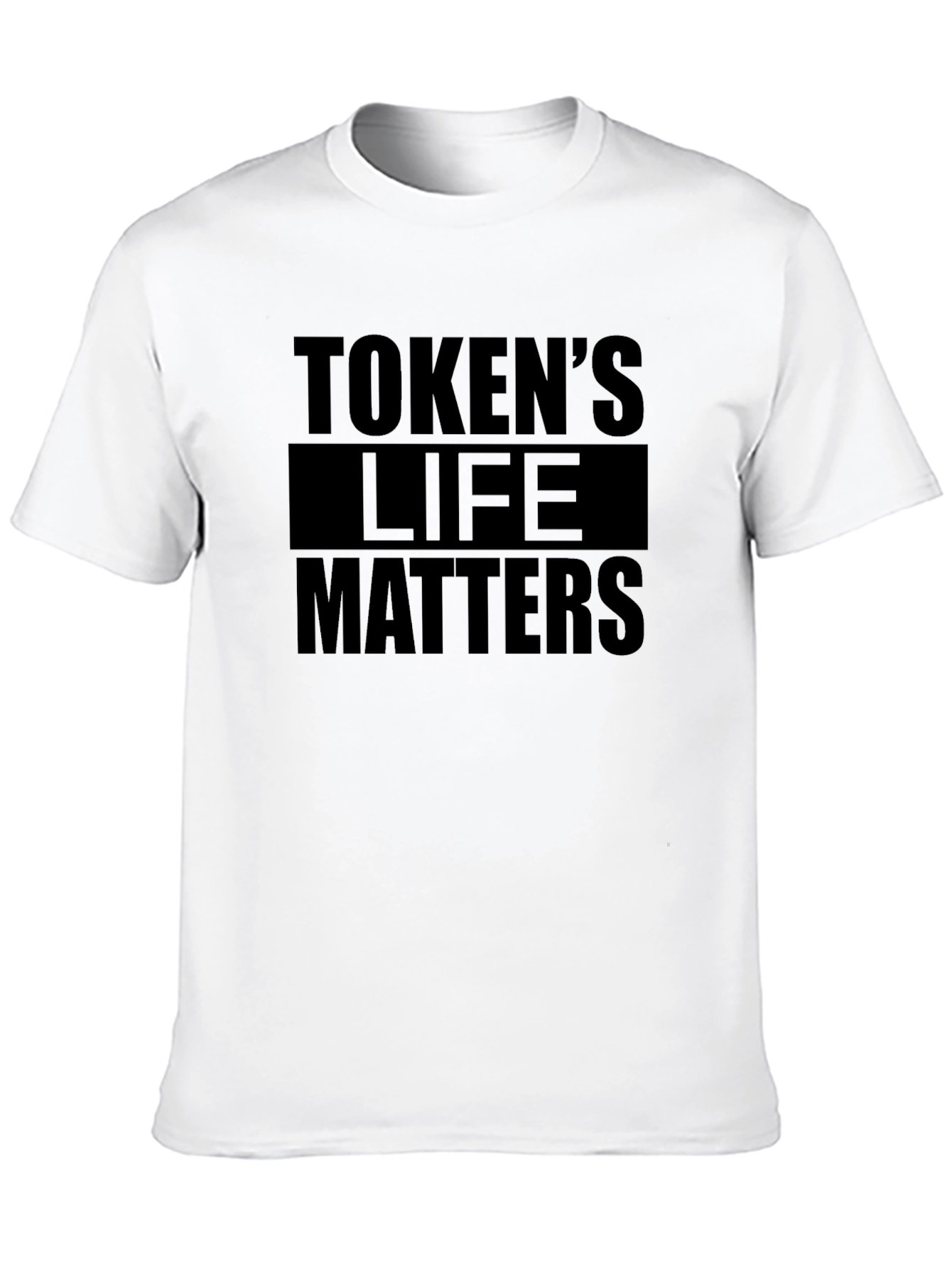 Tokens Life Matters Black T-Shirt