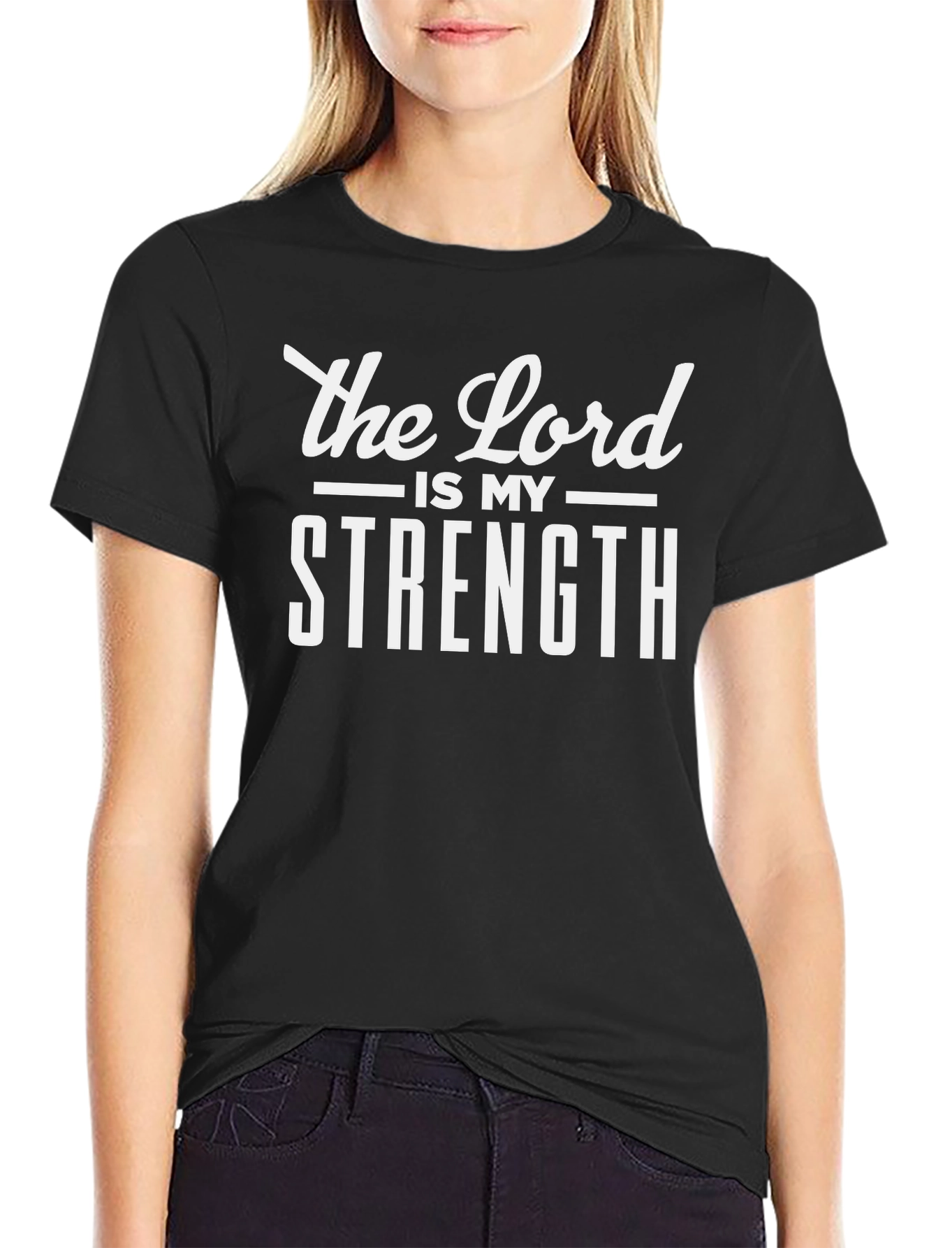 The Lord Is My Strength T-Shirt Christian Tee