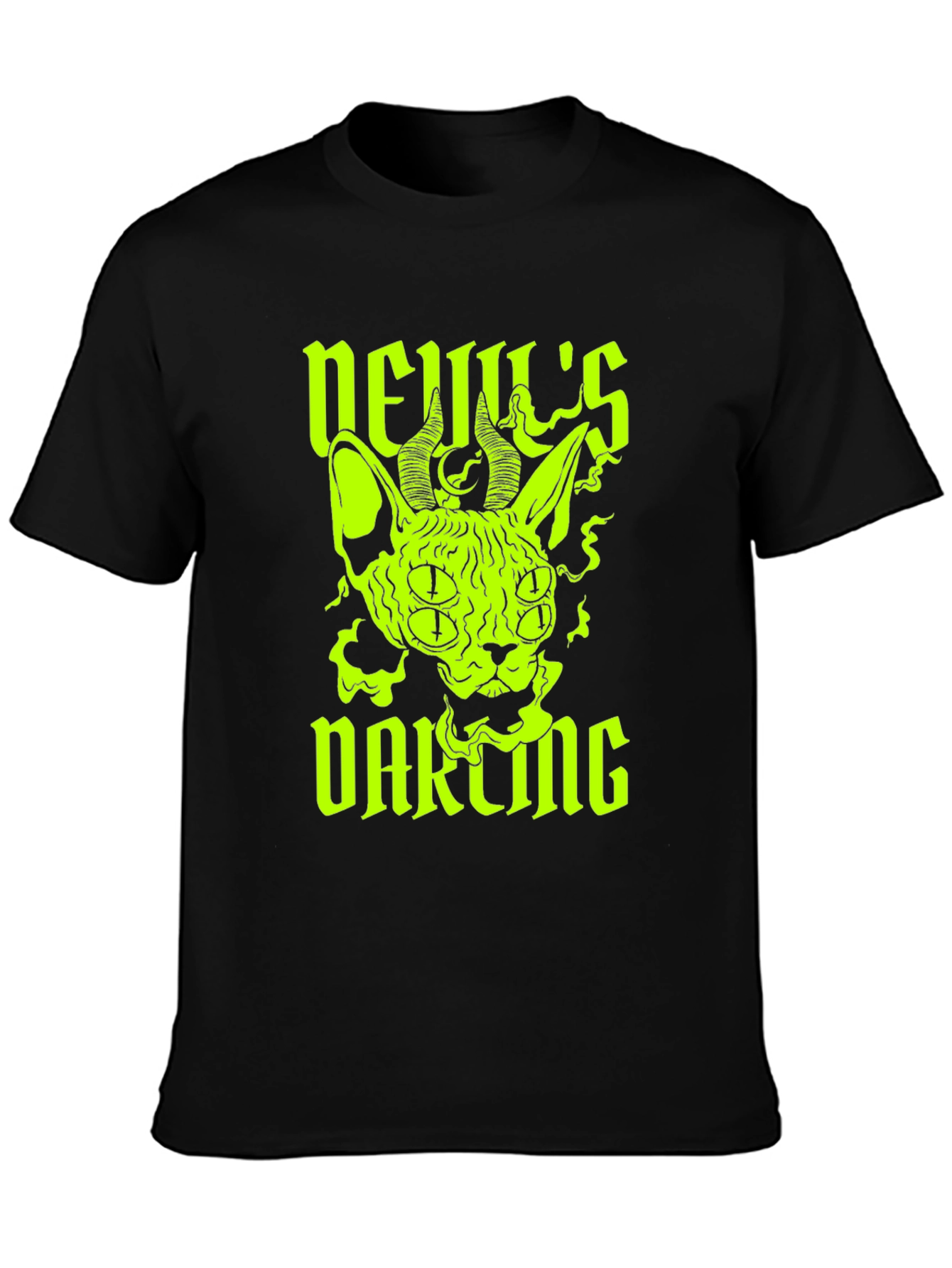 Devils Darling Graphic Tee - Black