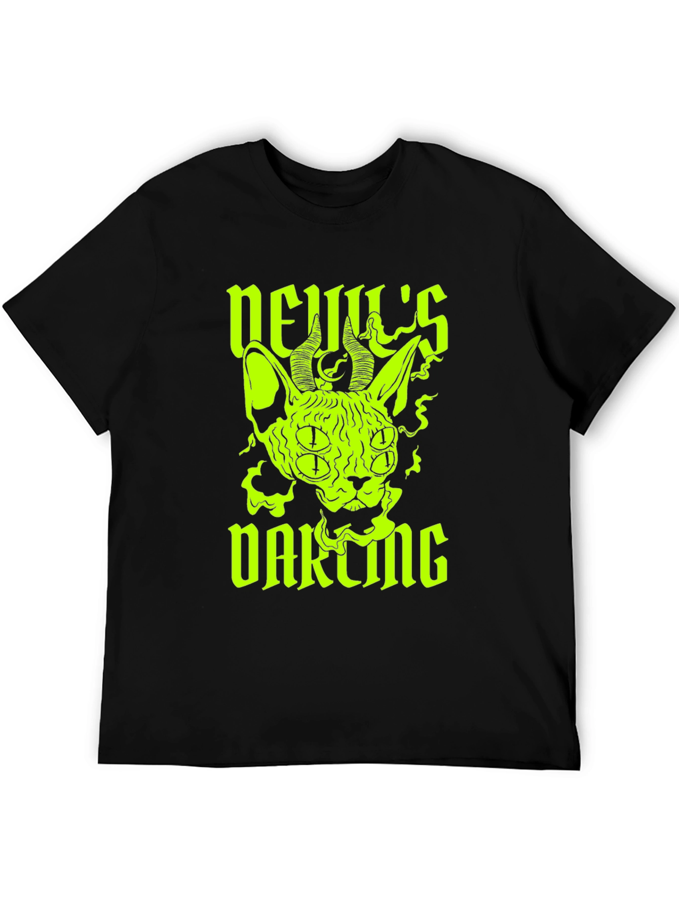 Devils Darling Graphic Tee - Black