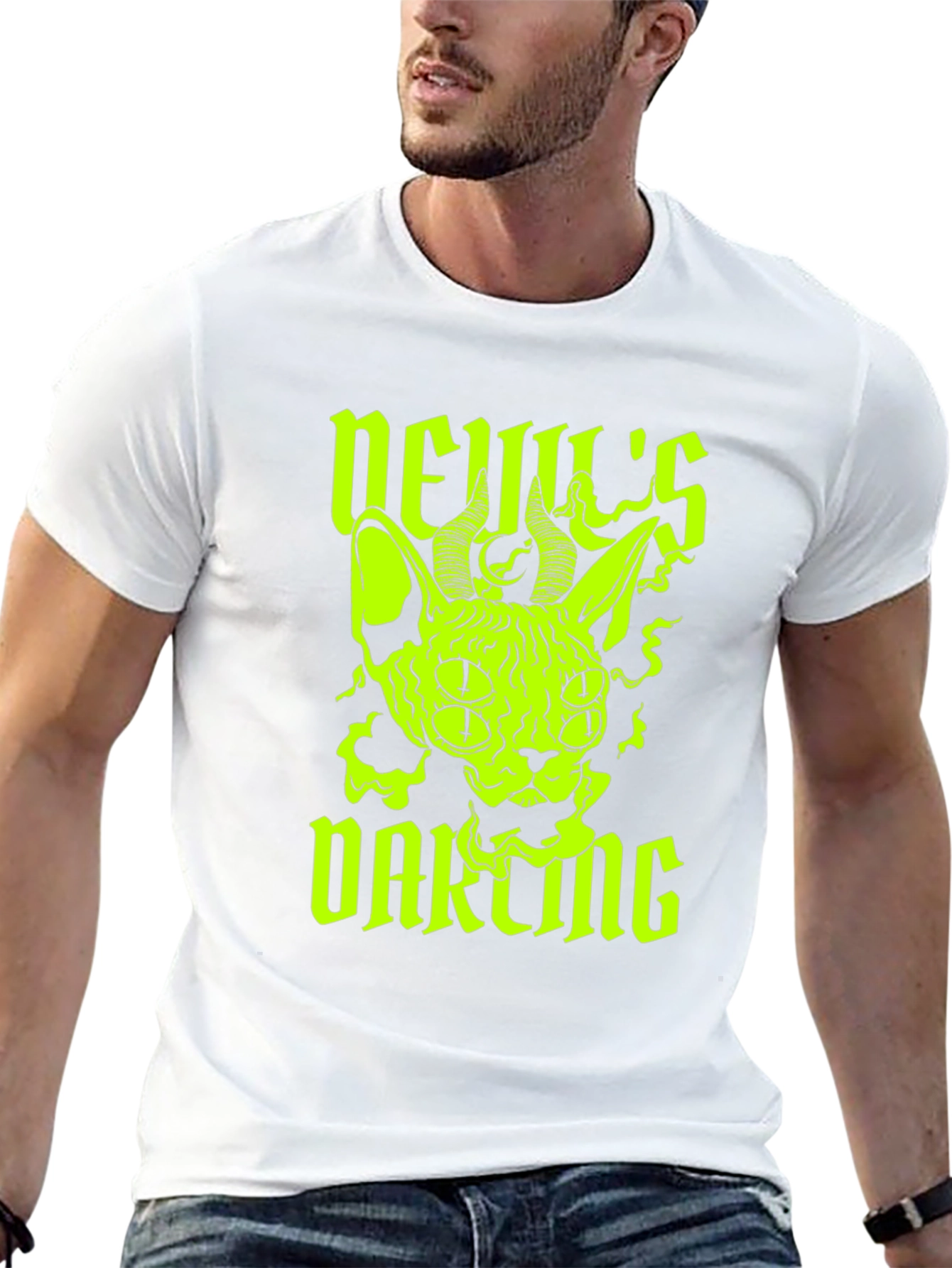 Devils Darling Graphic Tee - Black
