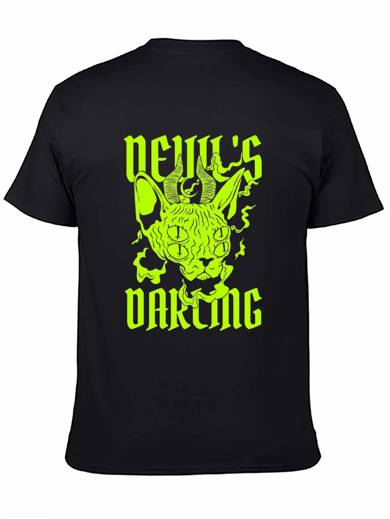 Devils Darling Graphic Tee - Black