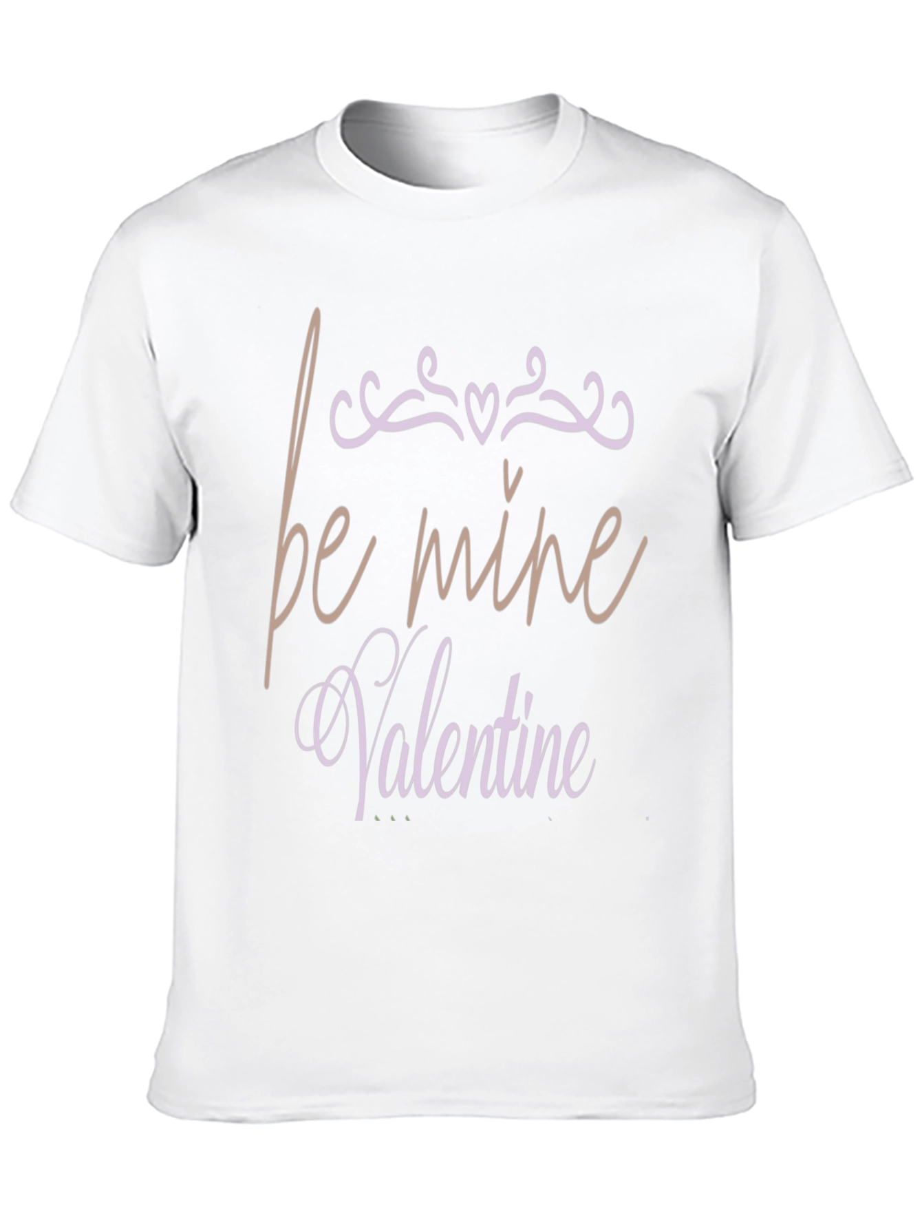 Be Mine Valentine Graphic T-Shirt - Black