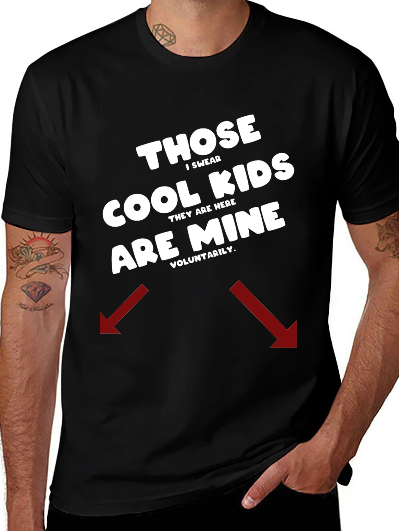 Cool Kids Mine Mens Graphic T-Shirt