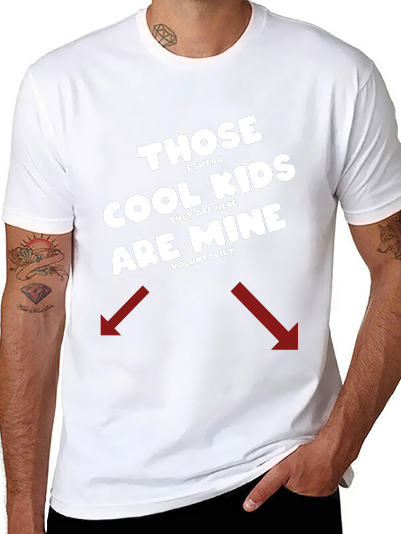Cool Kids Mine Mens Graphic T-Shirt