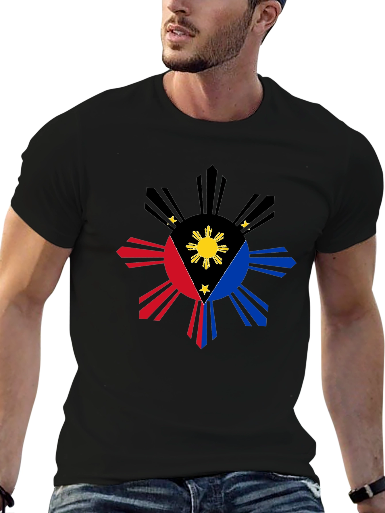 Filipino Pride Black T-Shirt