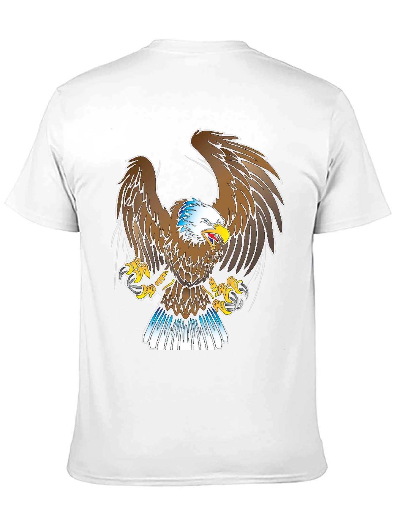 Bold Eagle Graphic Black T-Shirt