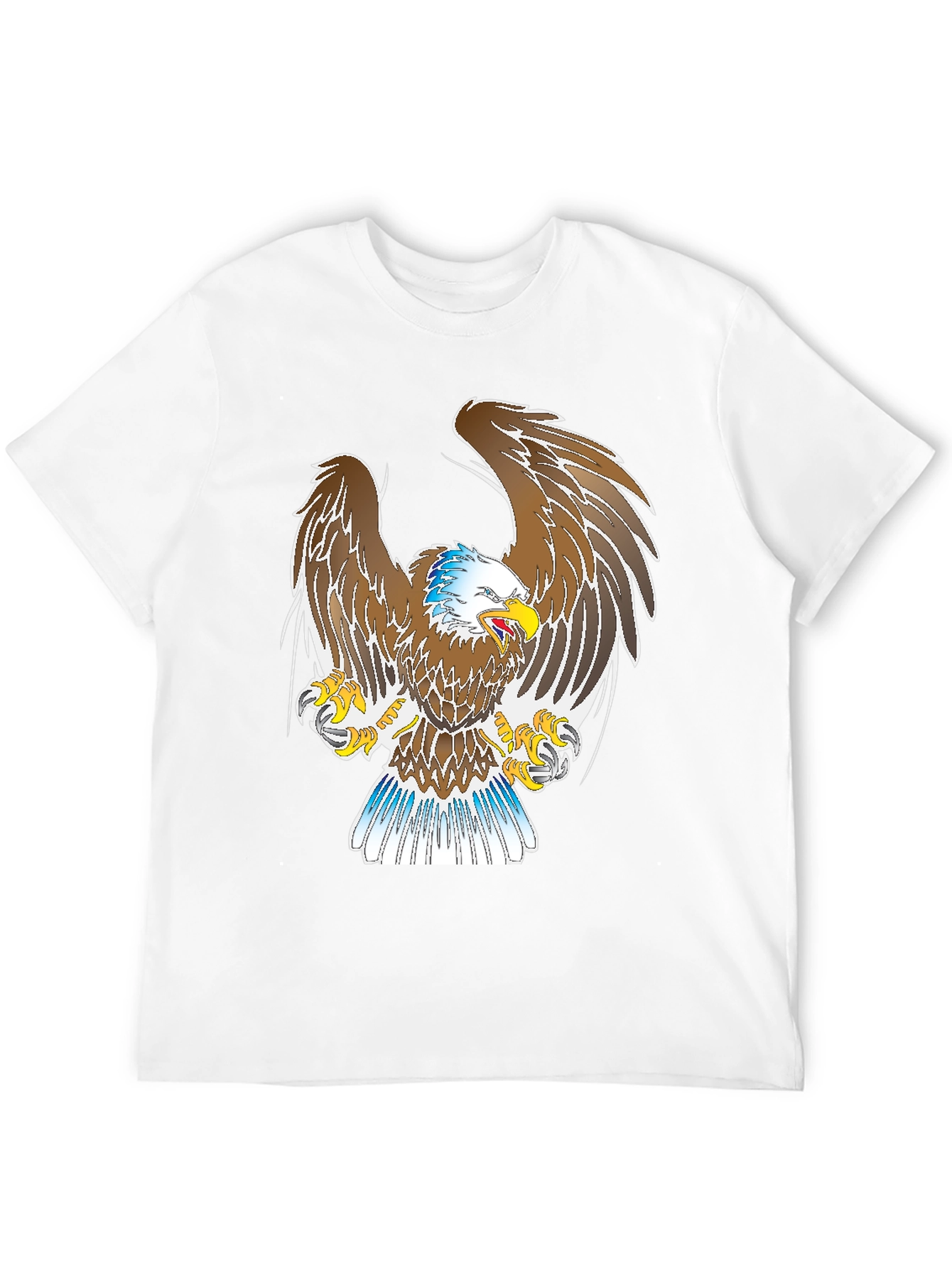 Bold Eagle Graphic Black T-Shirt
