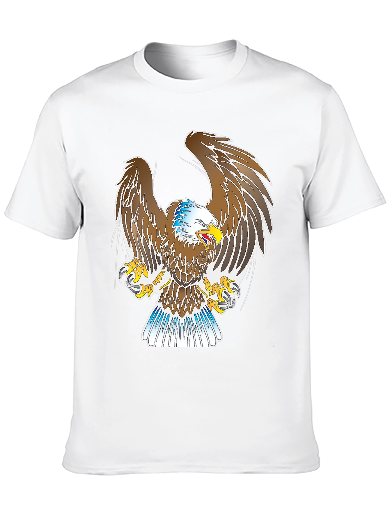 Bold Eagle Graphic Black T-Shirt