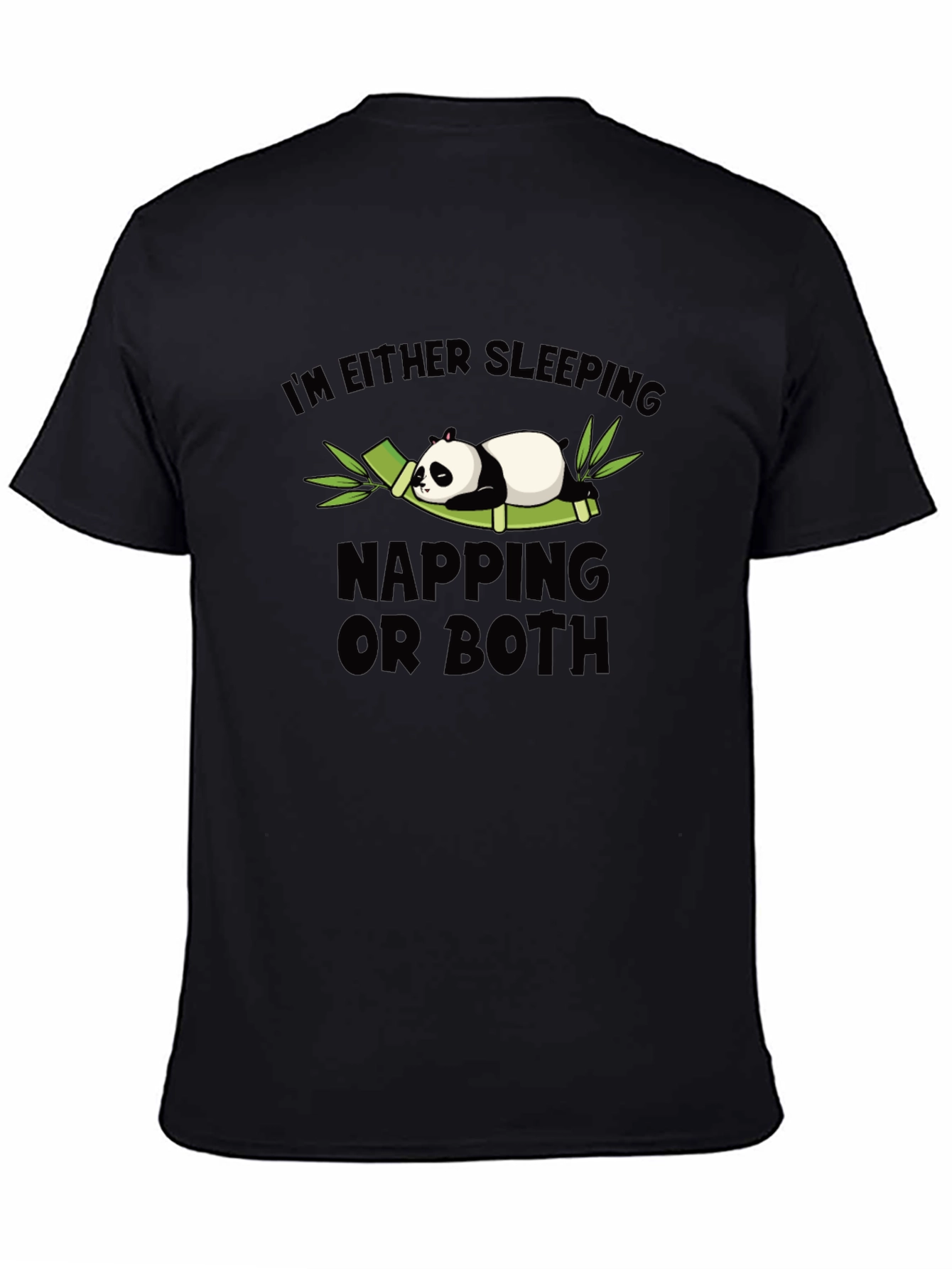 Sleeping Panda Graphic T-Shirt