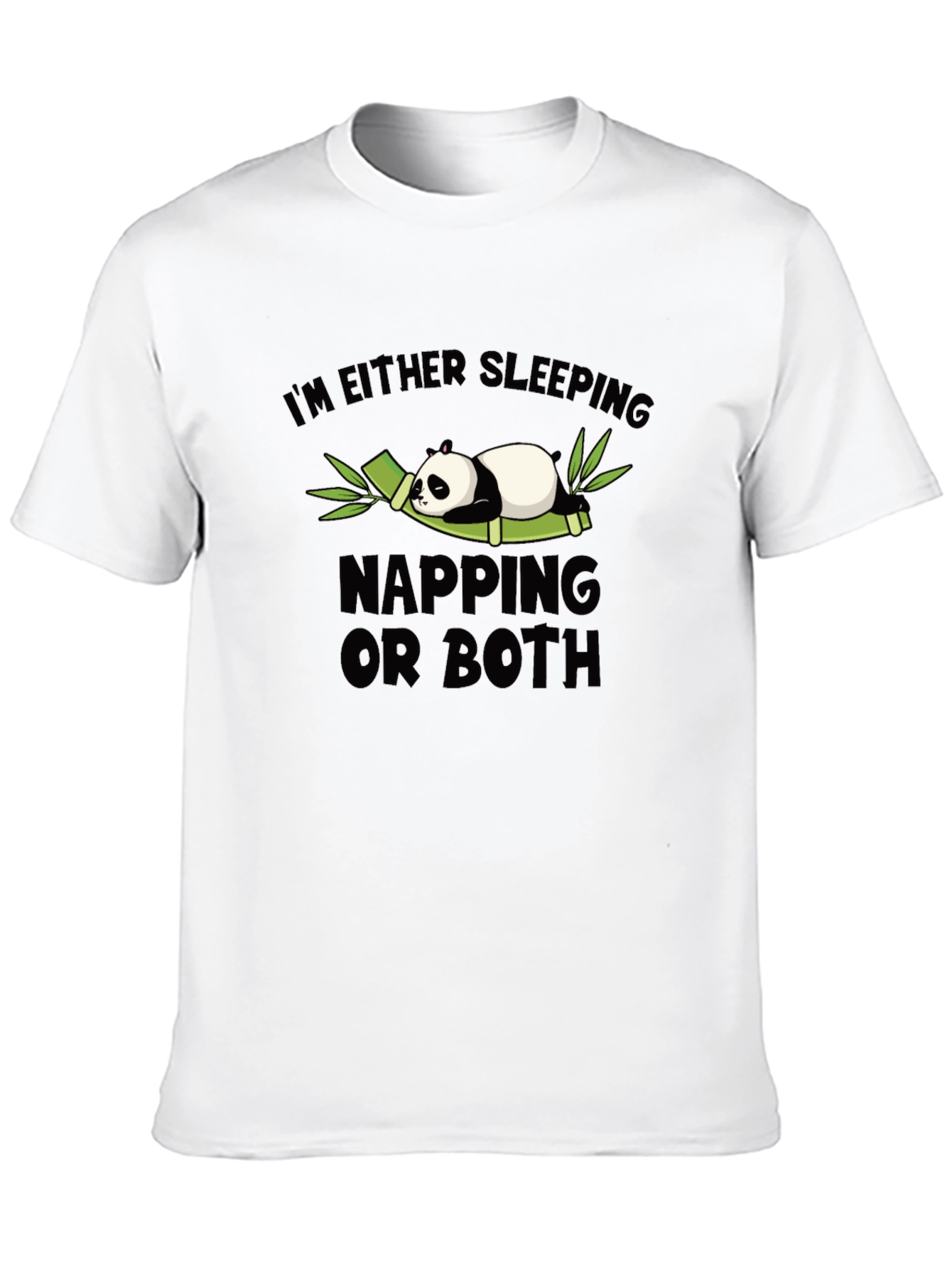 Sleeping Panda Graphic T-Shirt