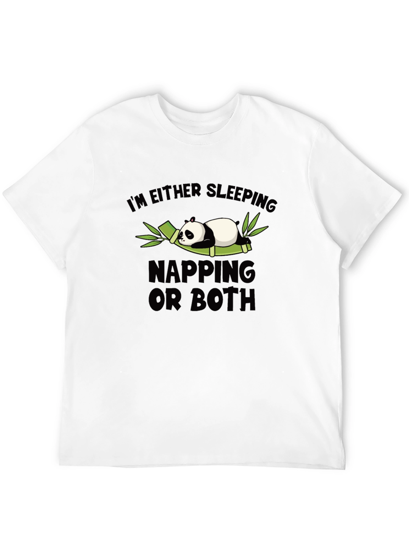 Sleeping Panda Graphic T-Shirt