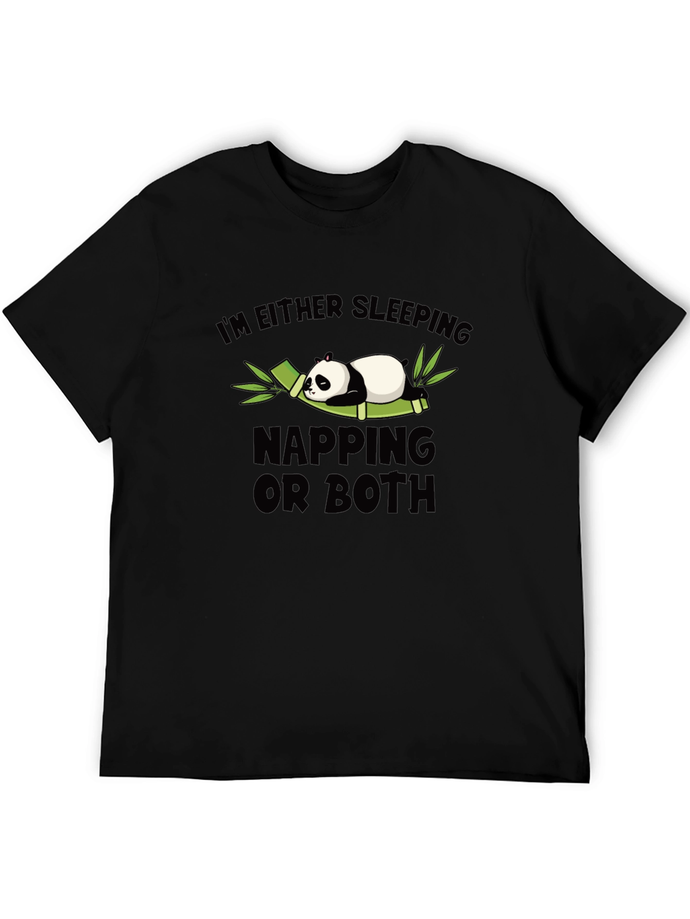 Sleeping Panda Graphic T-Shirt