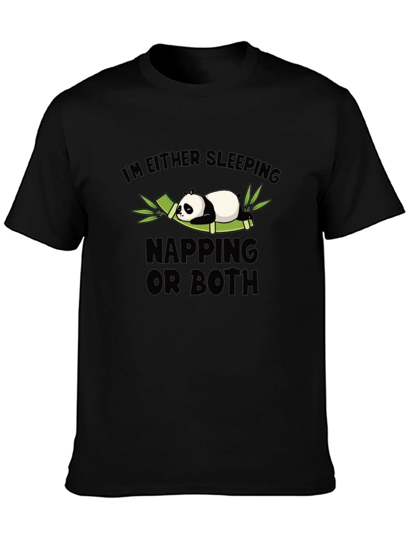 Sleeping Panda Graphic T-Shirt