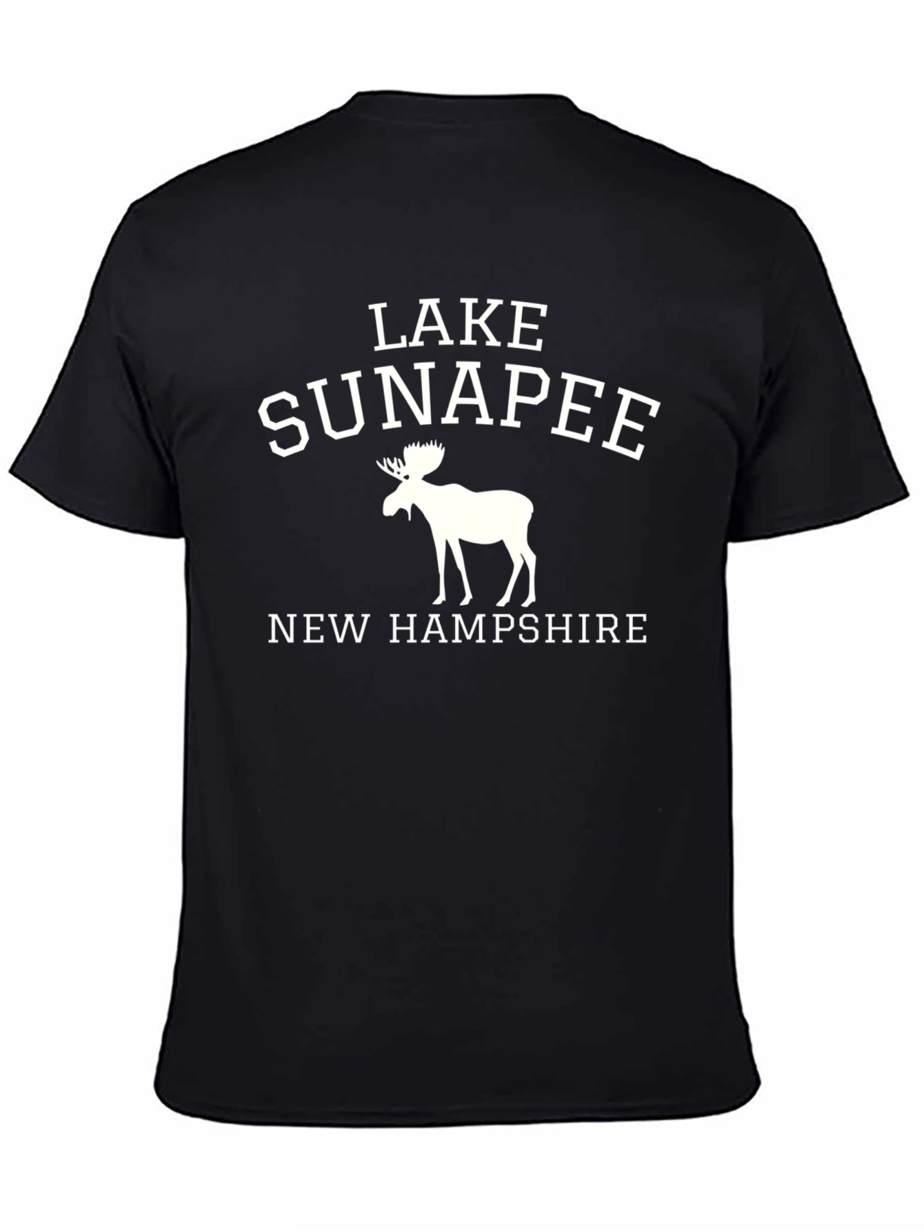 Lake Sunapee New Hampshire Moose T-Shirt