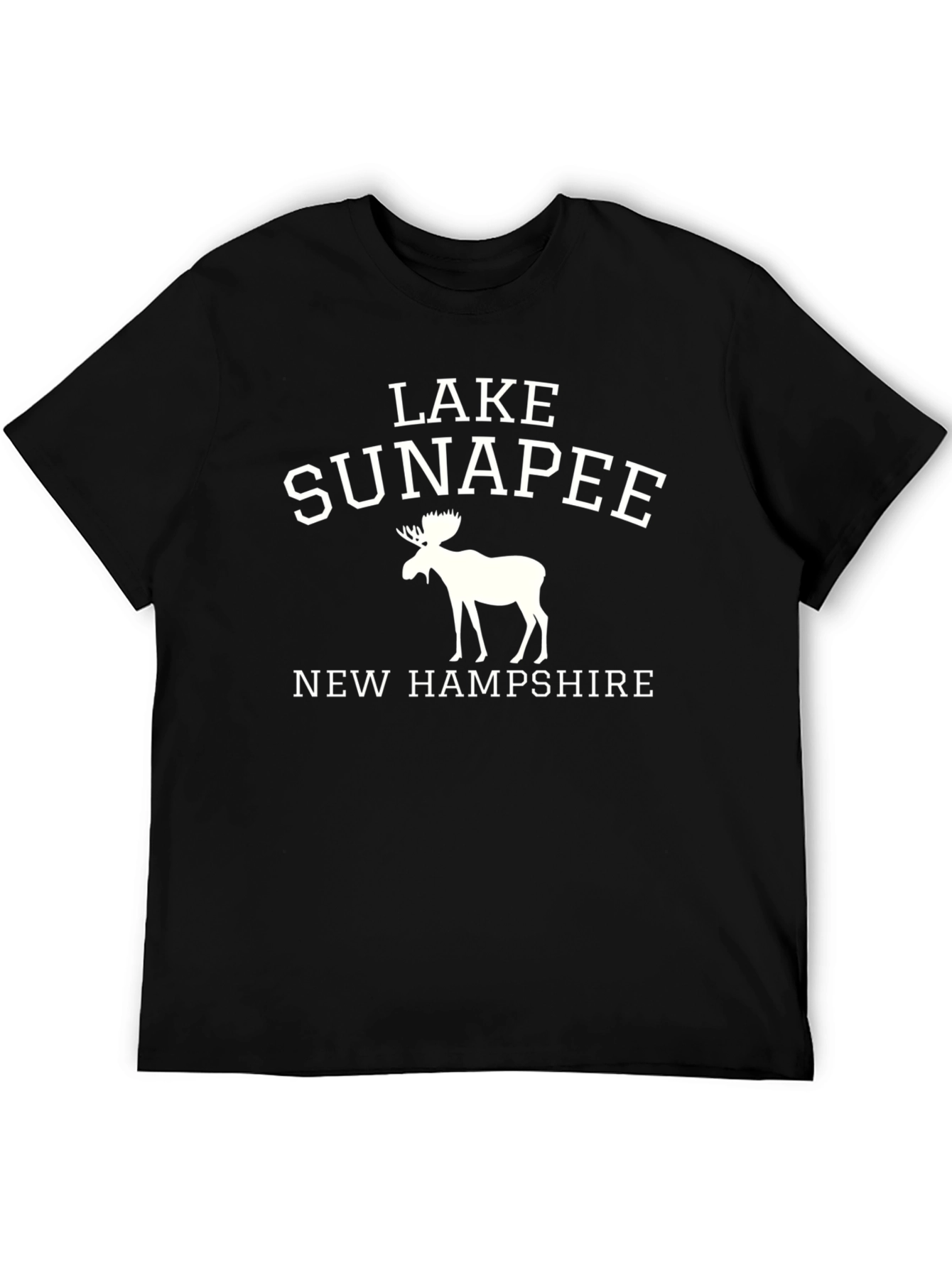 Lake Sunapee New Hampshire Moose T-Shirt