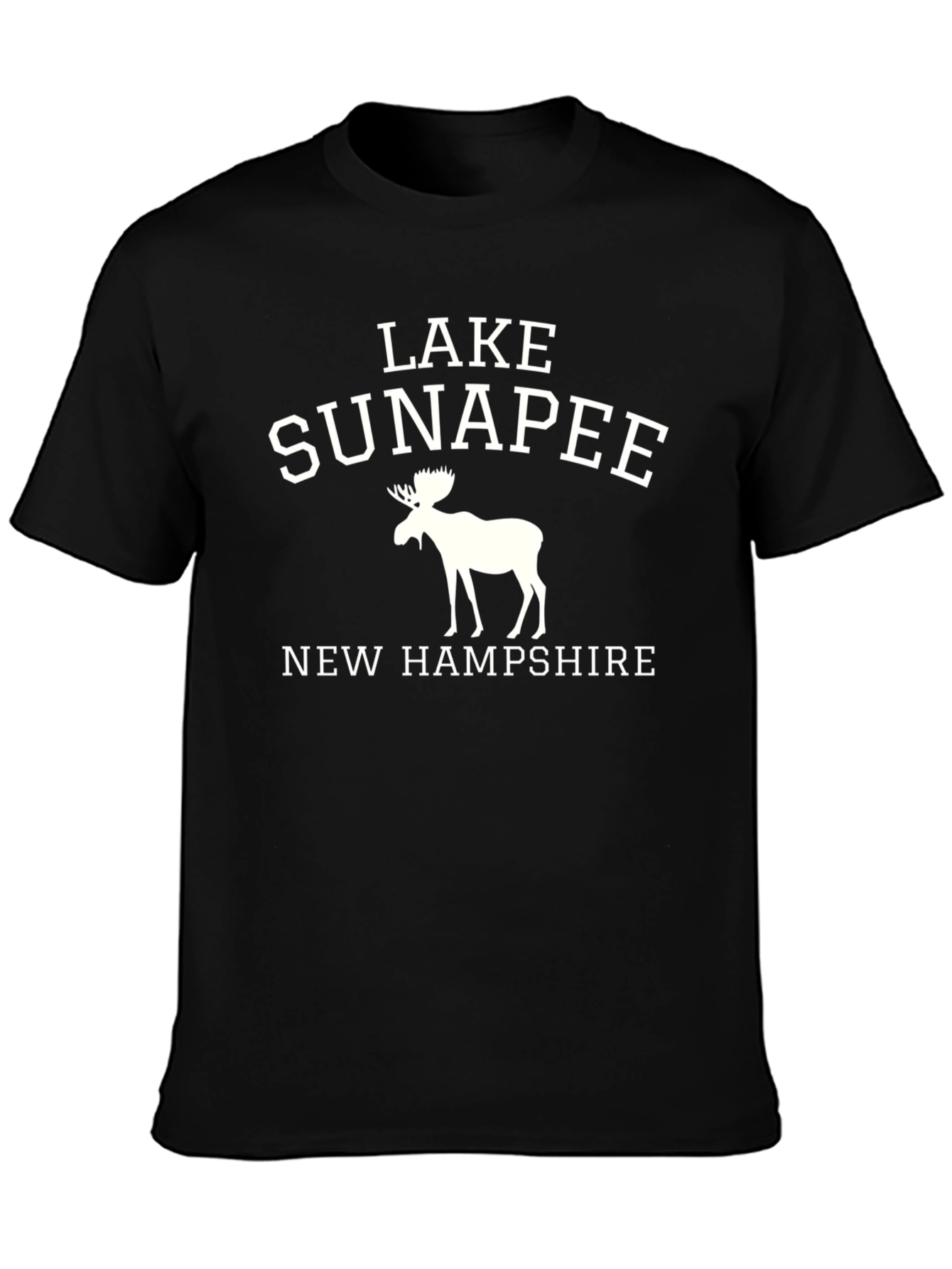 Lake Sunapee New Hampshire Moose T-Shirt