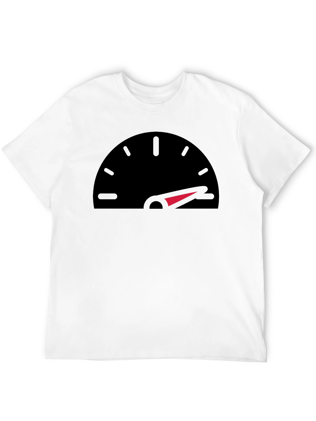Speedometer Graphic Black T-Shirt