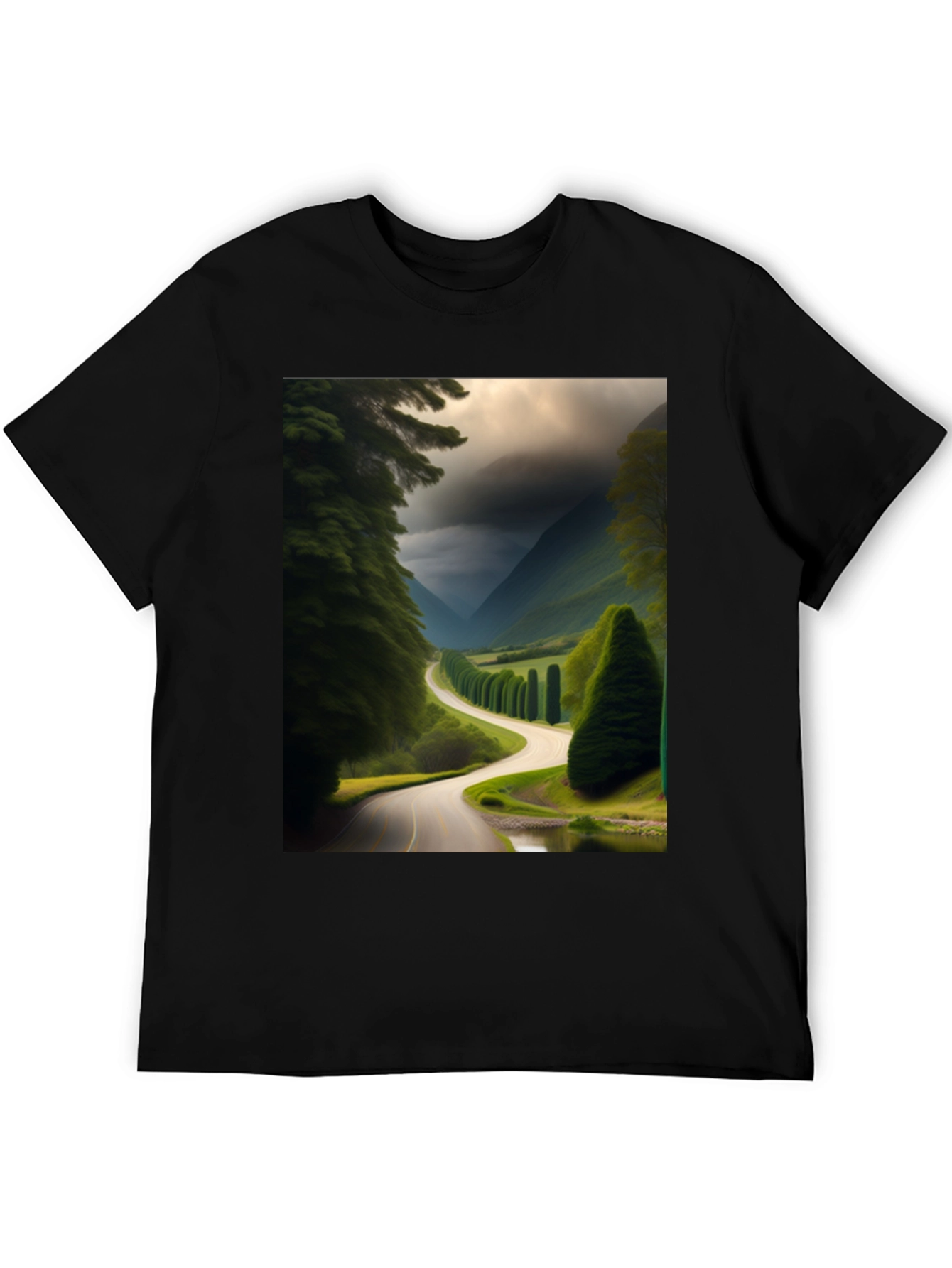 Road to Scenic View T-Shirt