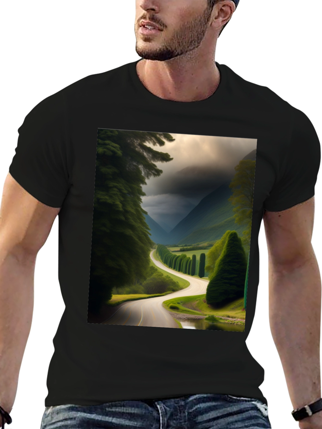 Road to Scenic View T-Shirt