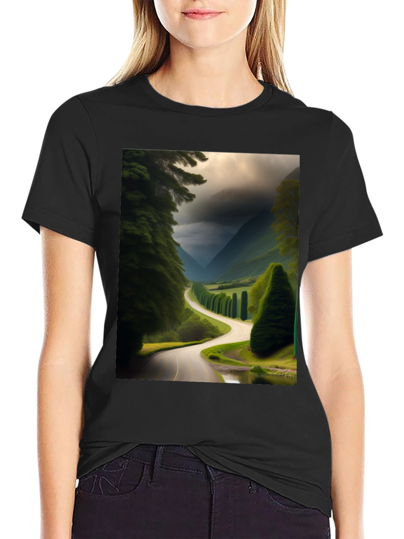 Road to Scenic View T-Shirt