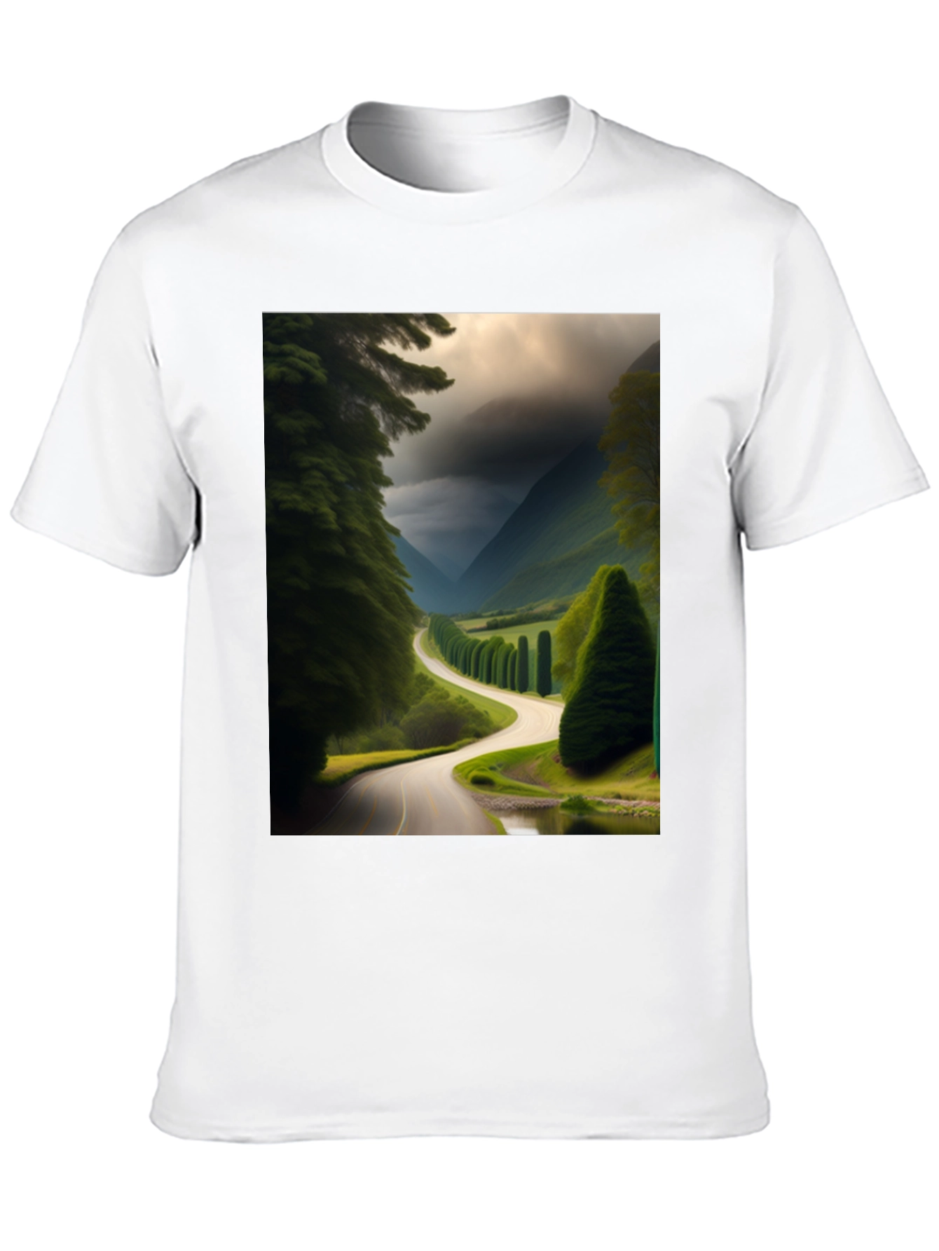 Road to Scenic View T-Shirt