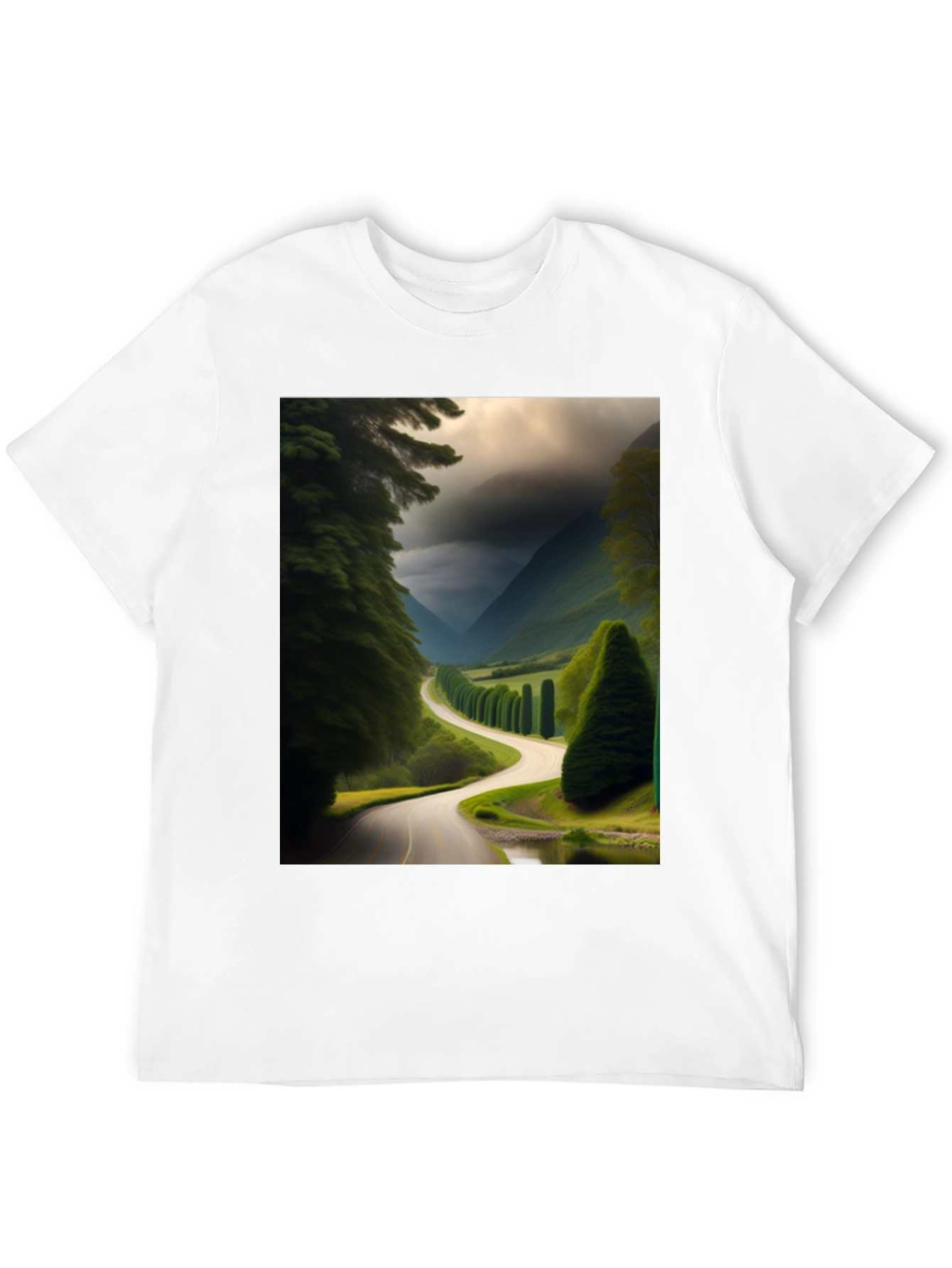 Road to Scenic View T-Shirt