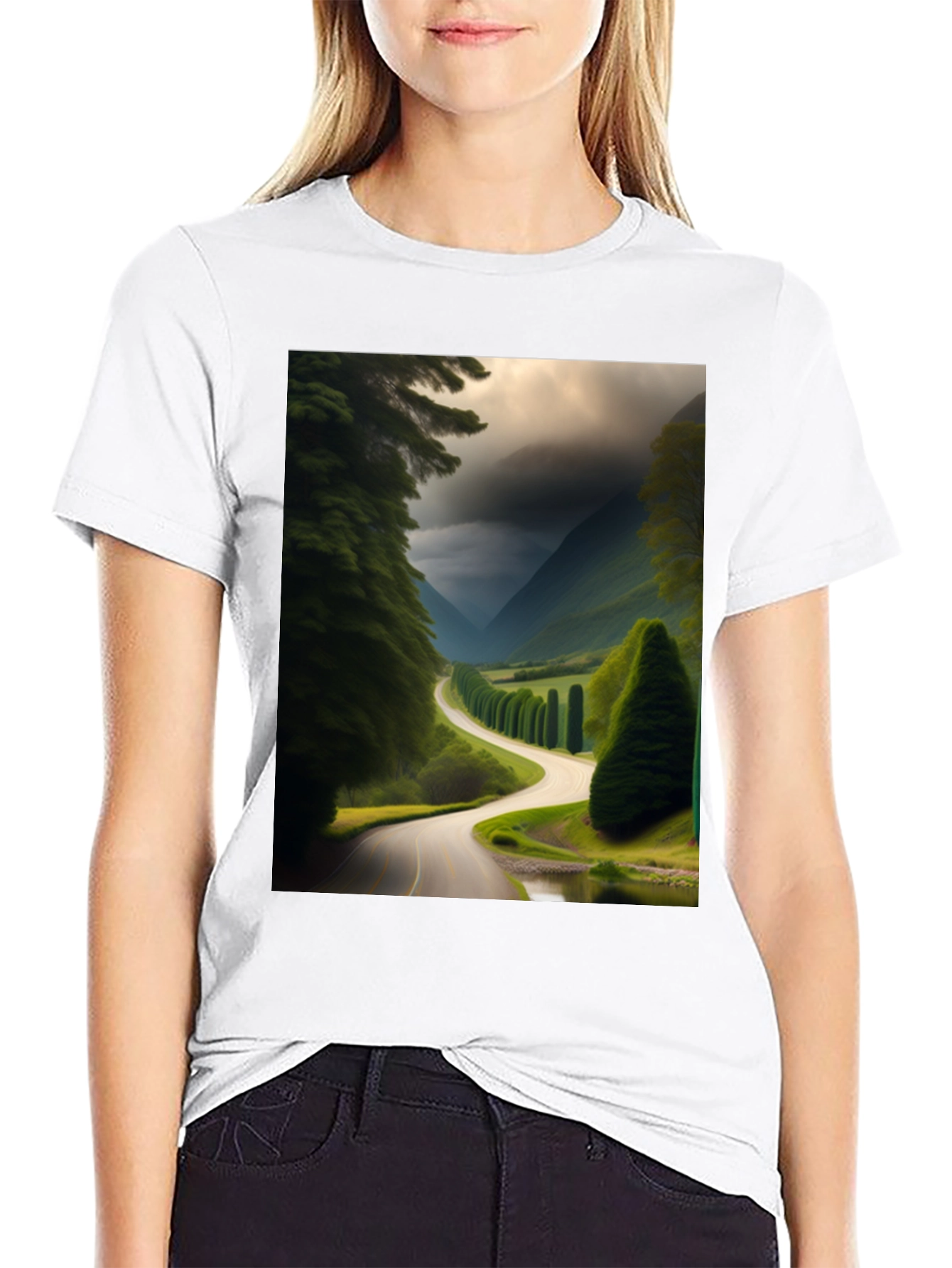 Road to Scenic View T-Shirt