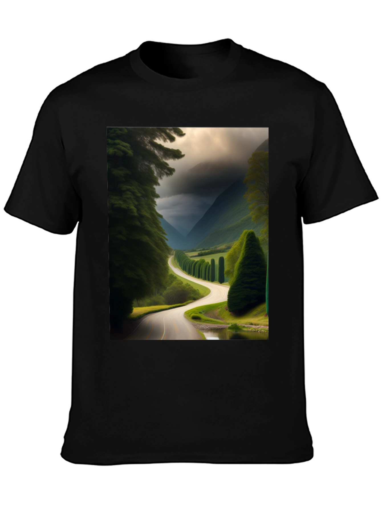 Road to Scenic View T-Shirt