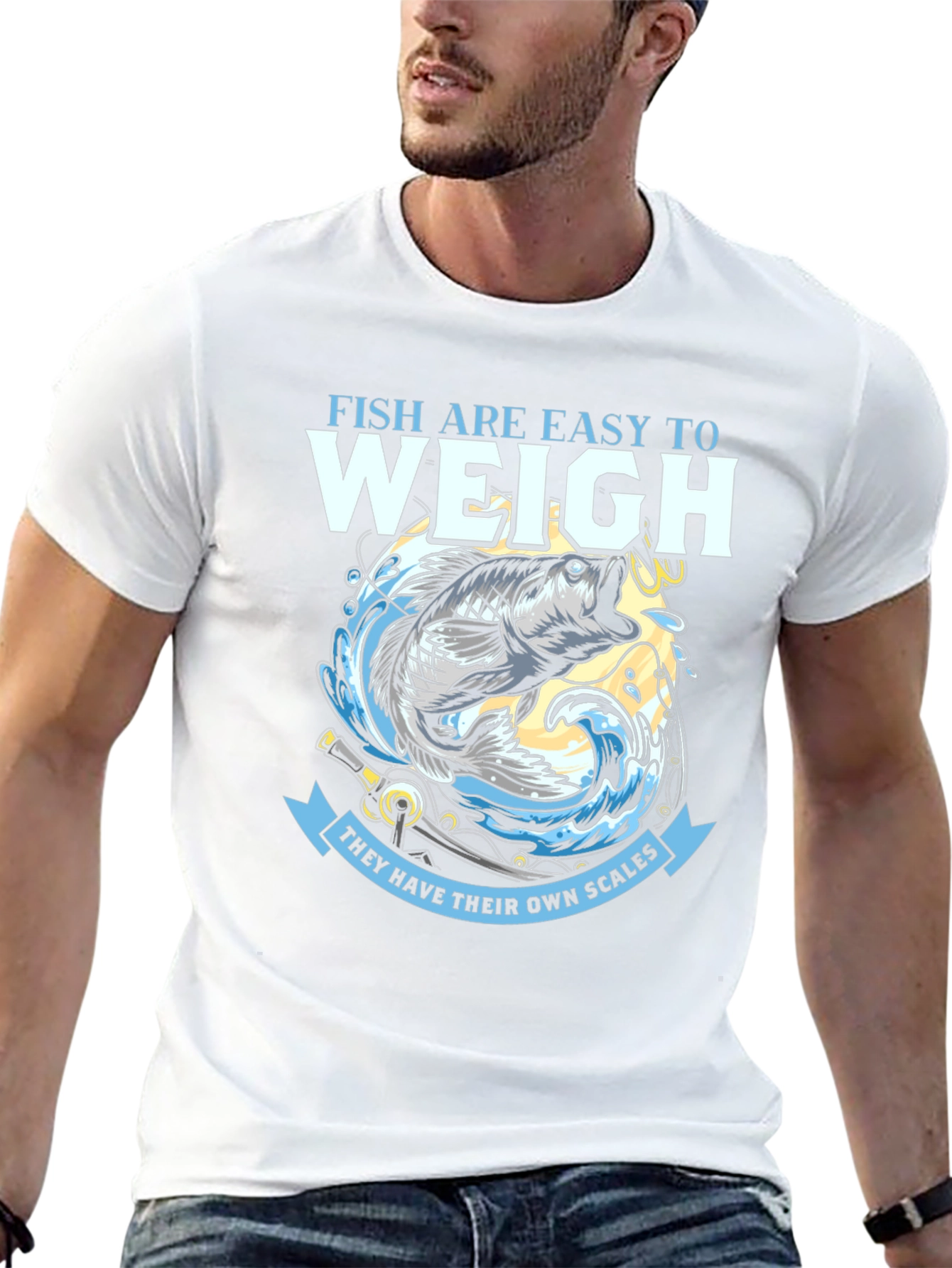 Fish Are Easy to Weigh T-Shirt