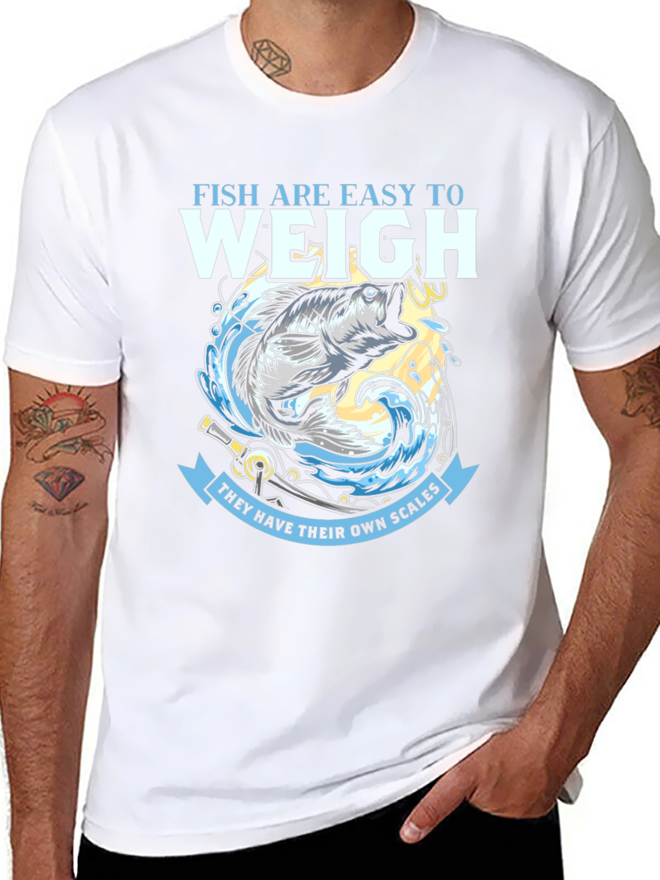 Fish Are Easy to Weigh T-Shirt