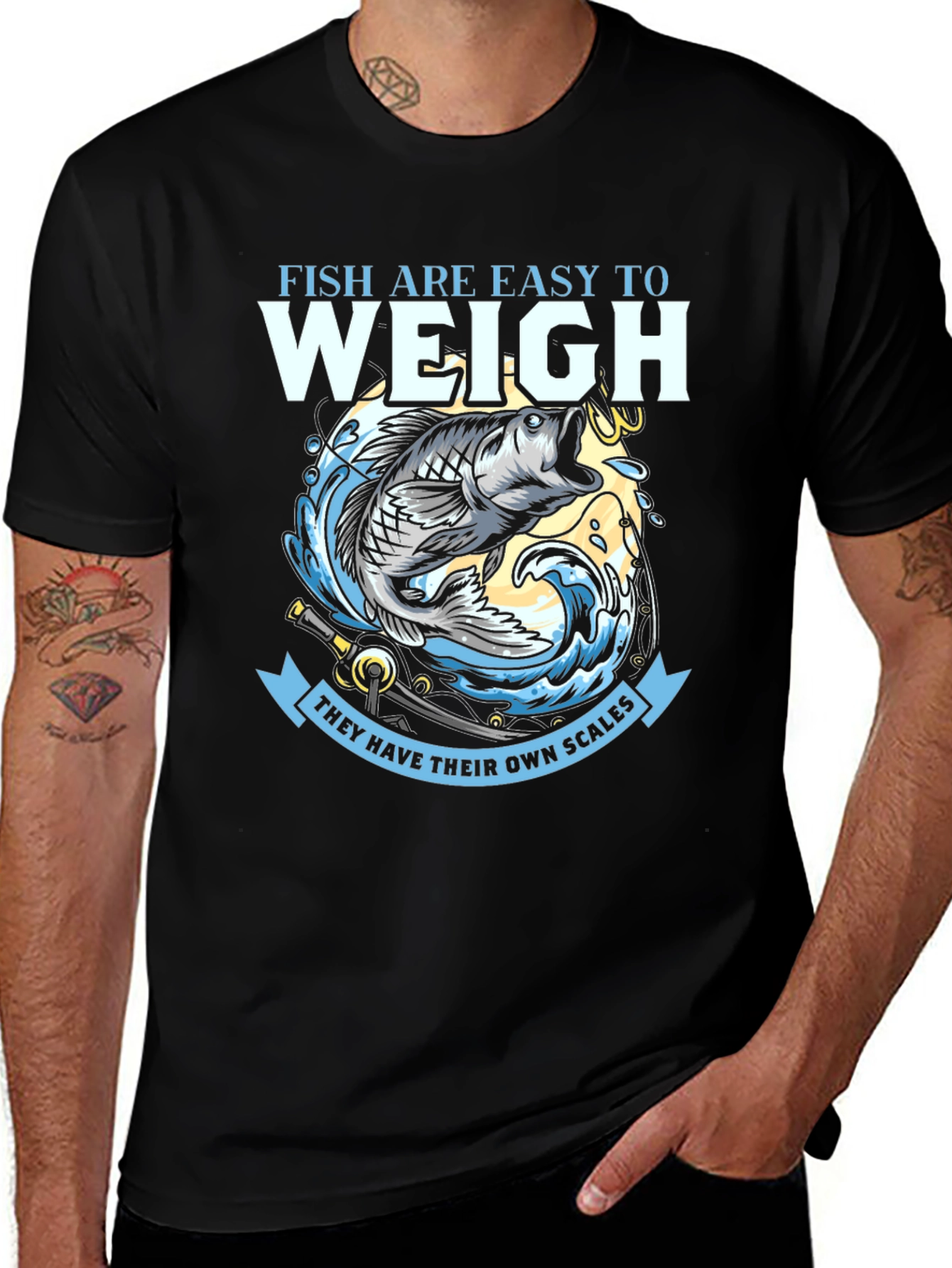 Fish Are Easy to Weigh T-Shirt