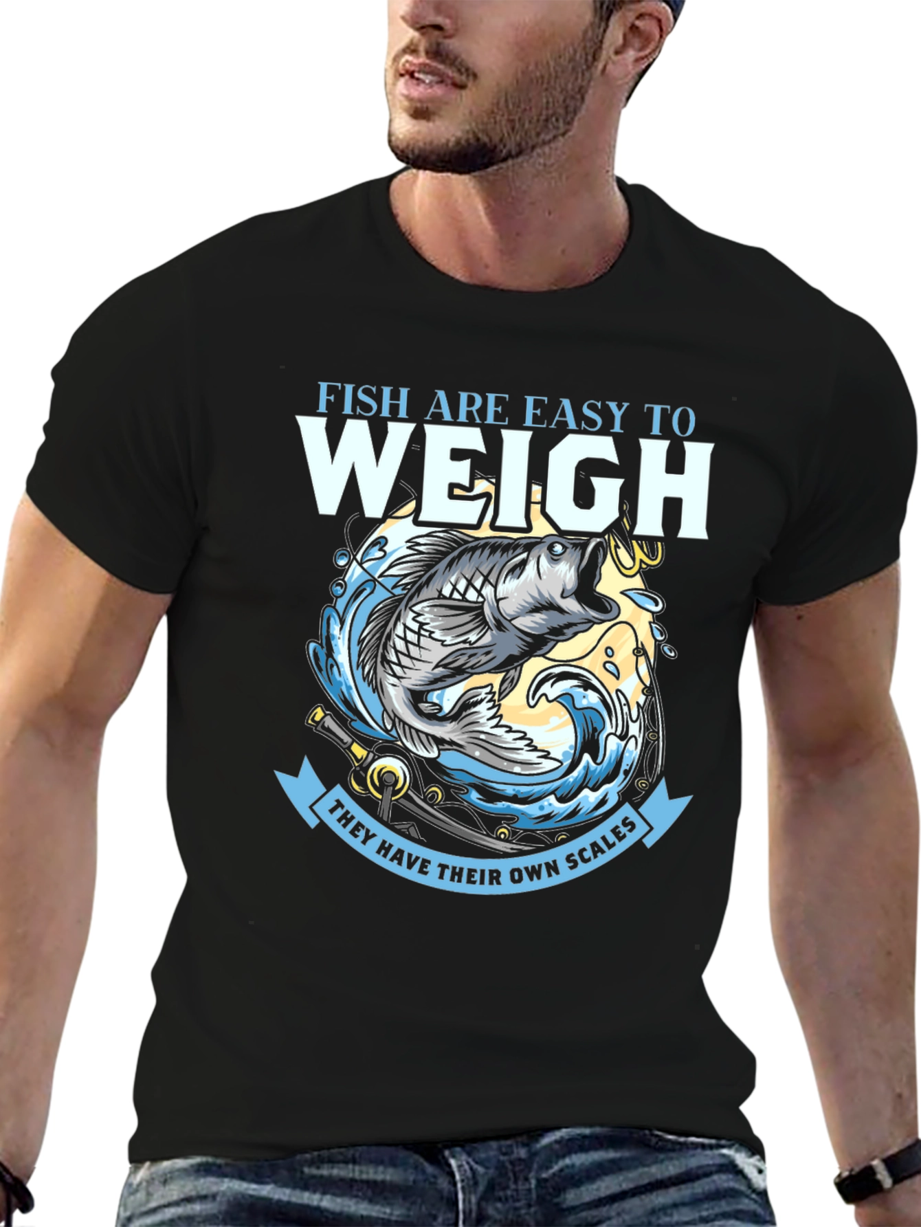 Fish Are Easy to Weigh T-Shirt