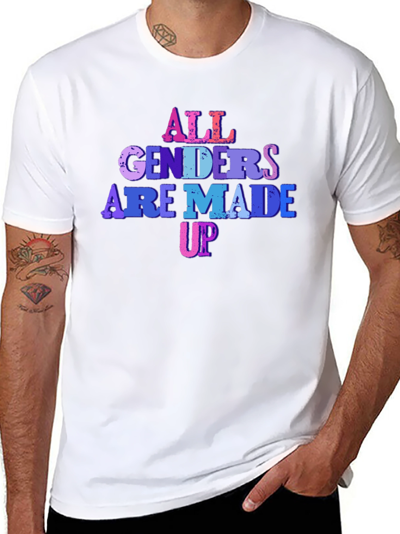 All Genders Are Made Up Graphic Tee