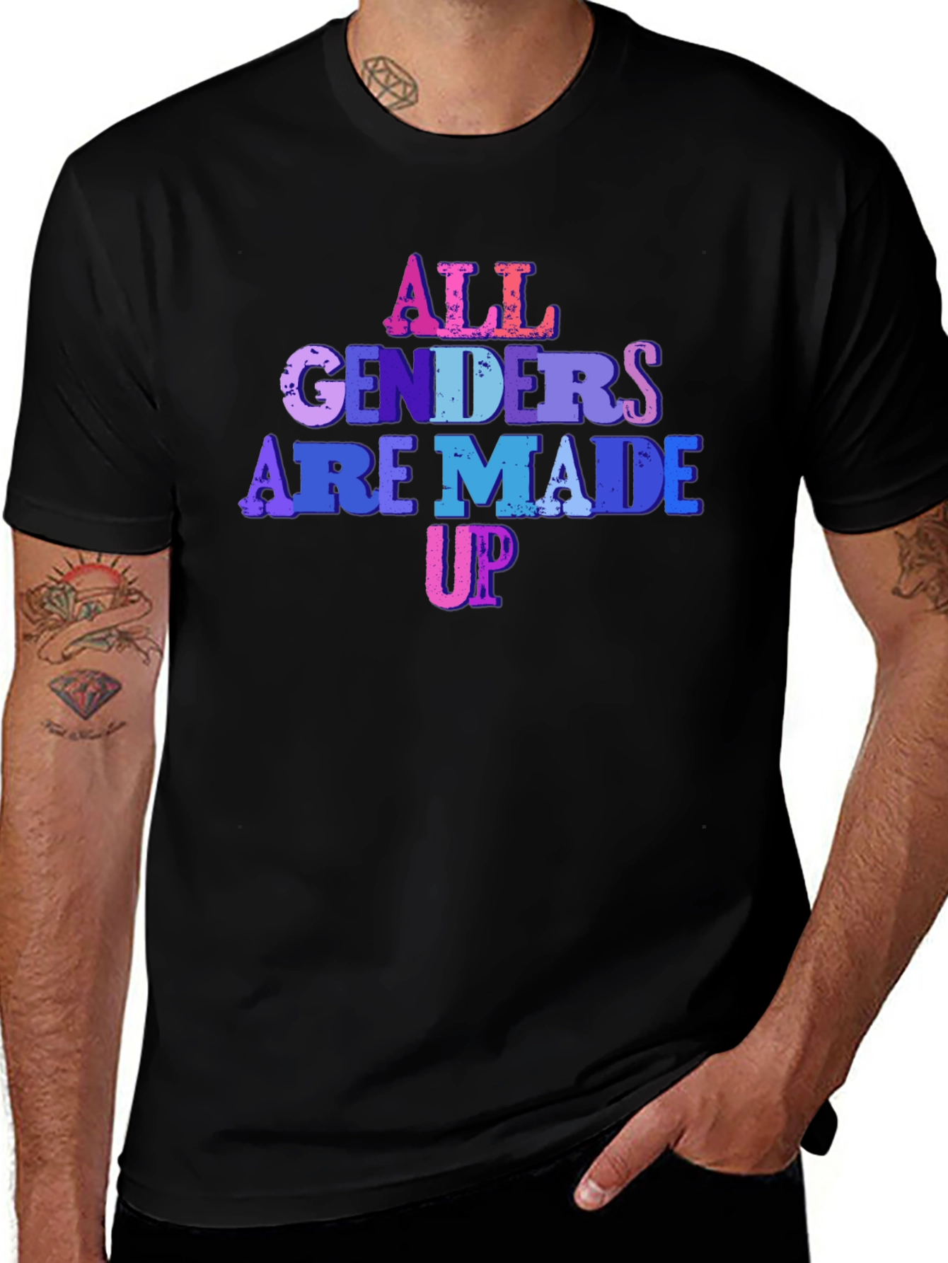 All Genders Are Made Up Graphic Tee