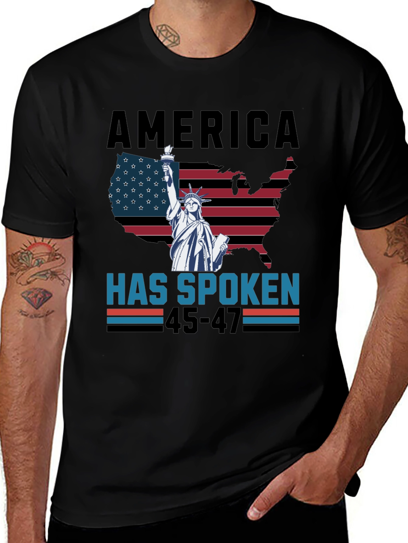 America Has Spoken Graphic Tee